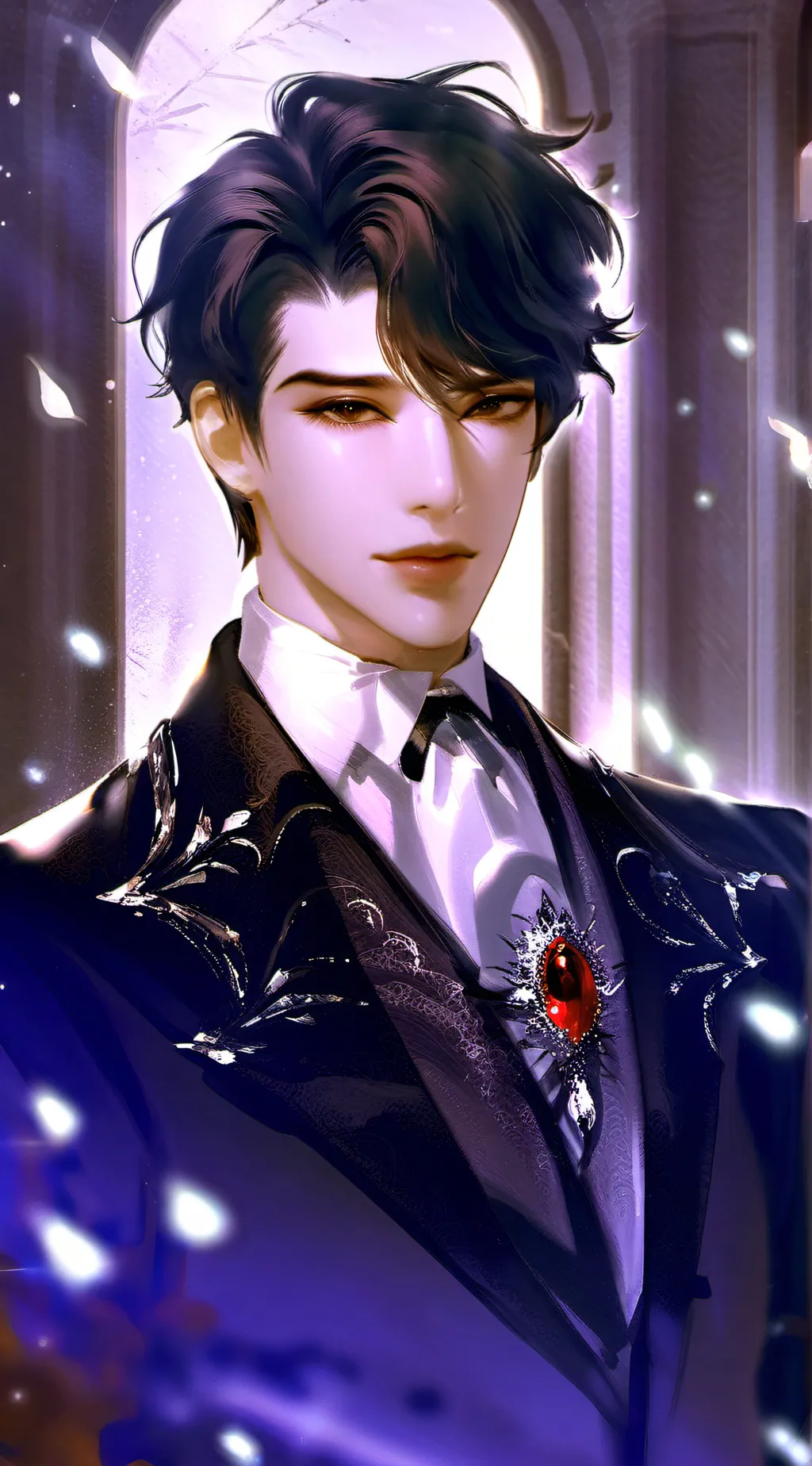 ai character: Tristan  background