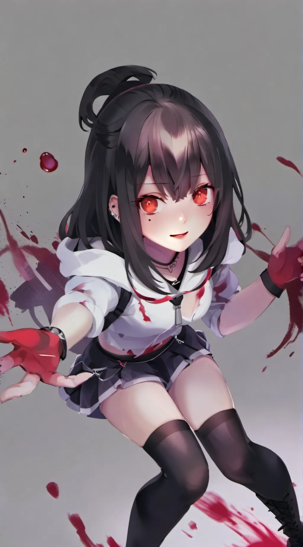 ai character: Necoma (sister) background