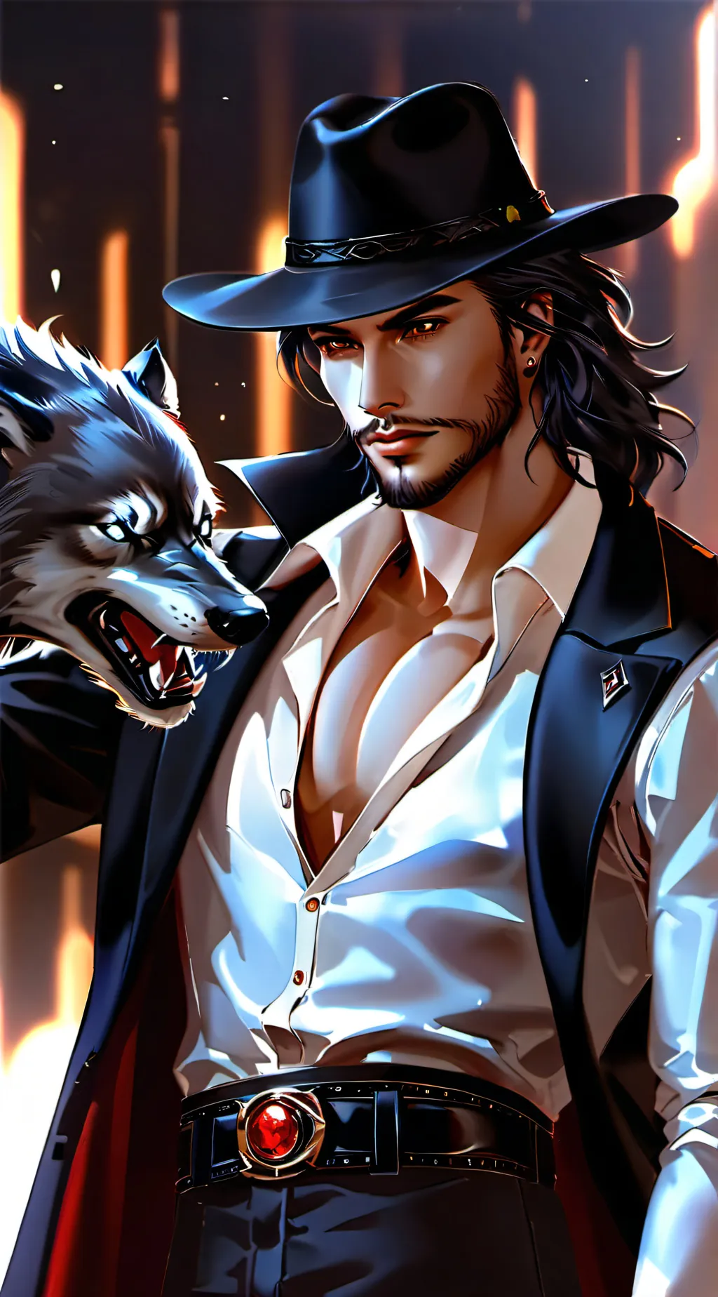 ai character: Caleb background