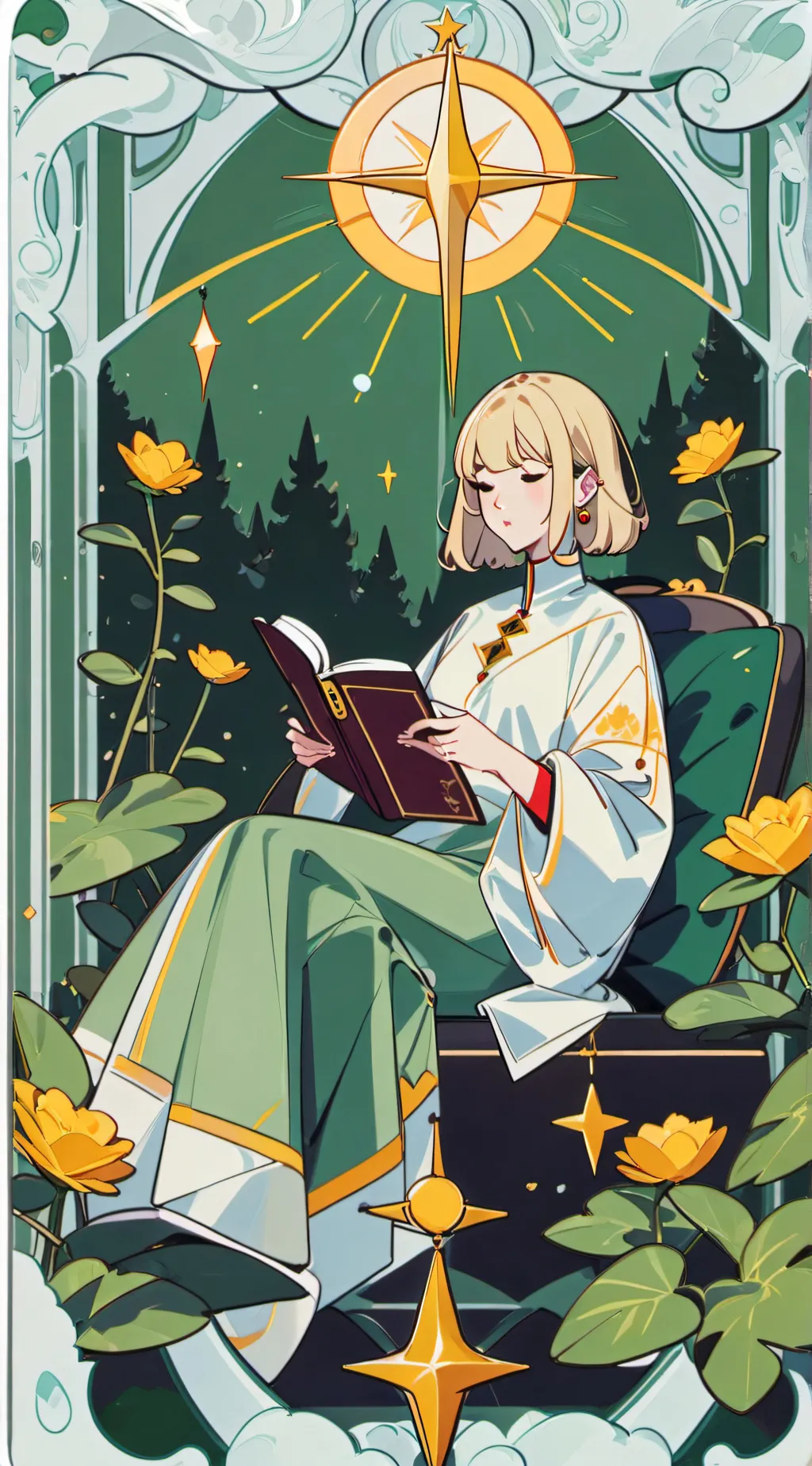 ai character: miss thavel background