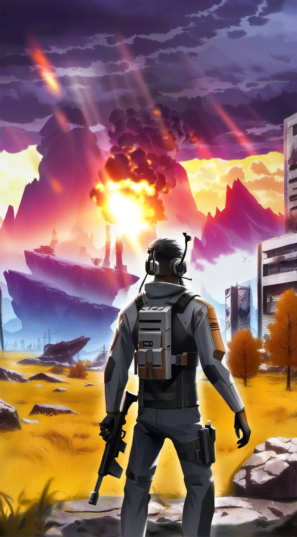 ai character: Apocalypse RPG background