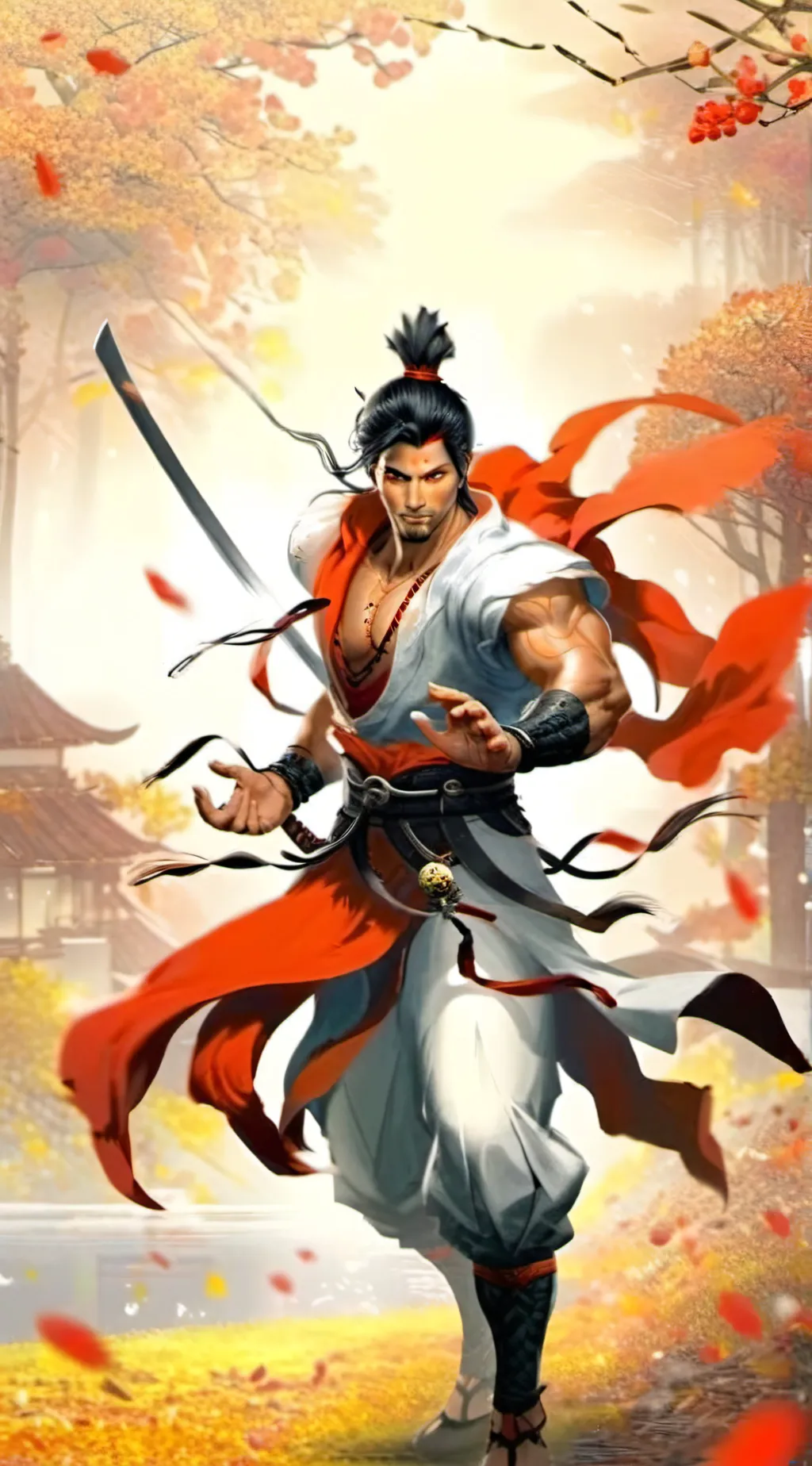 ai character: Grand master Hiku background