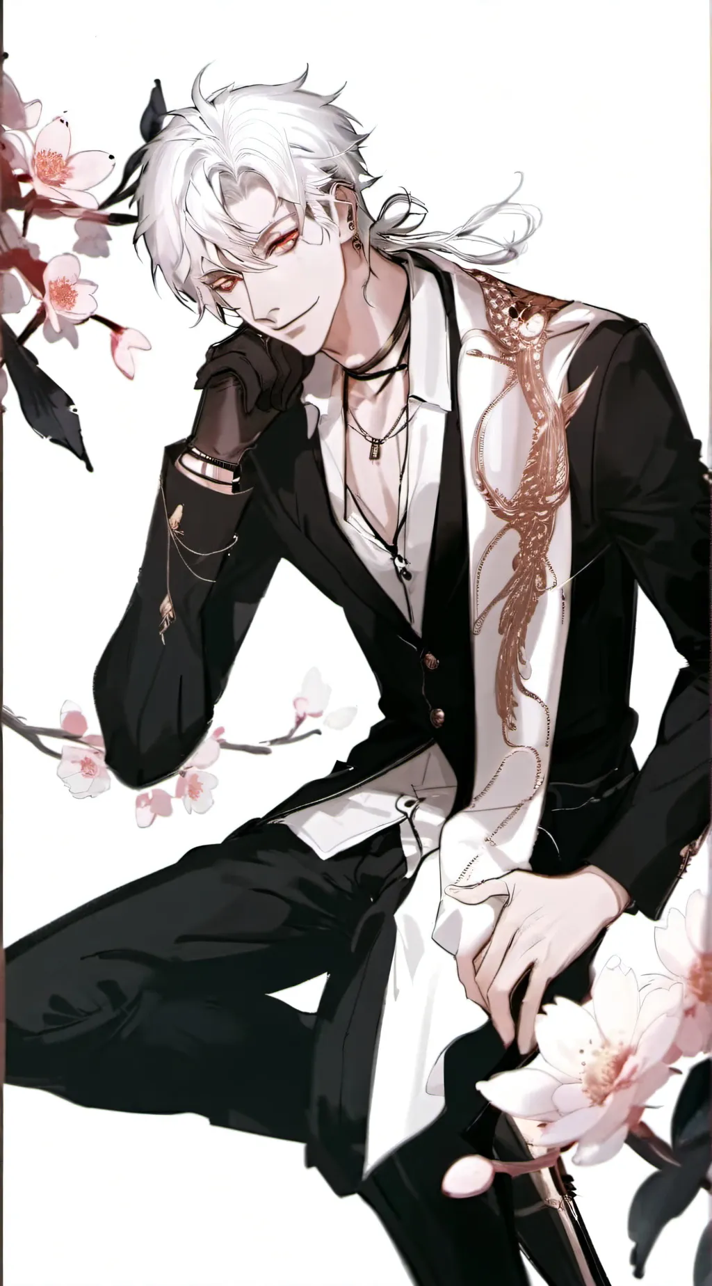 ai character: Man background