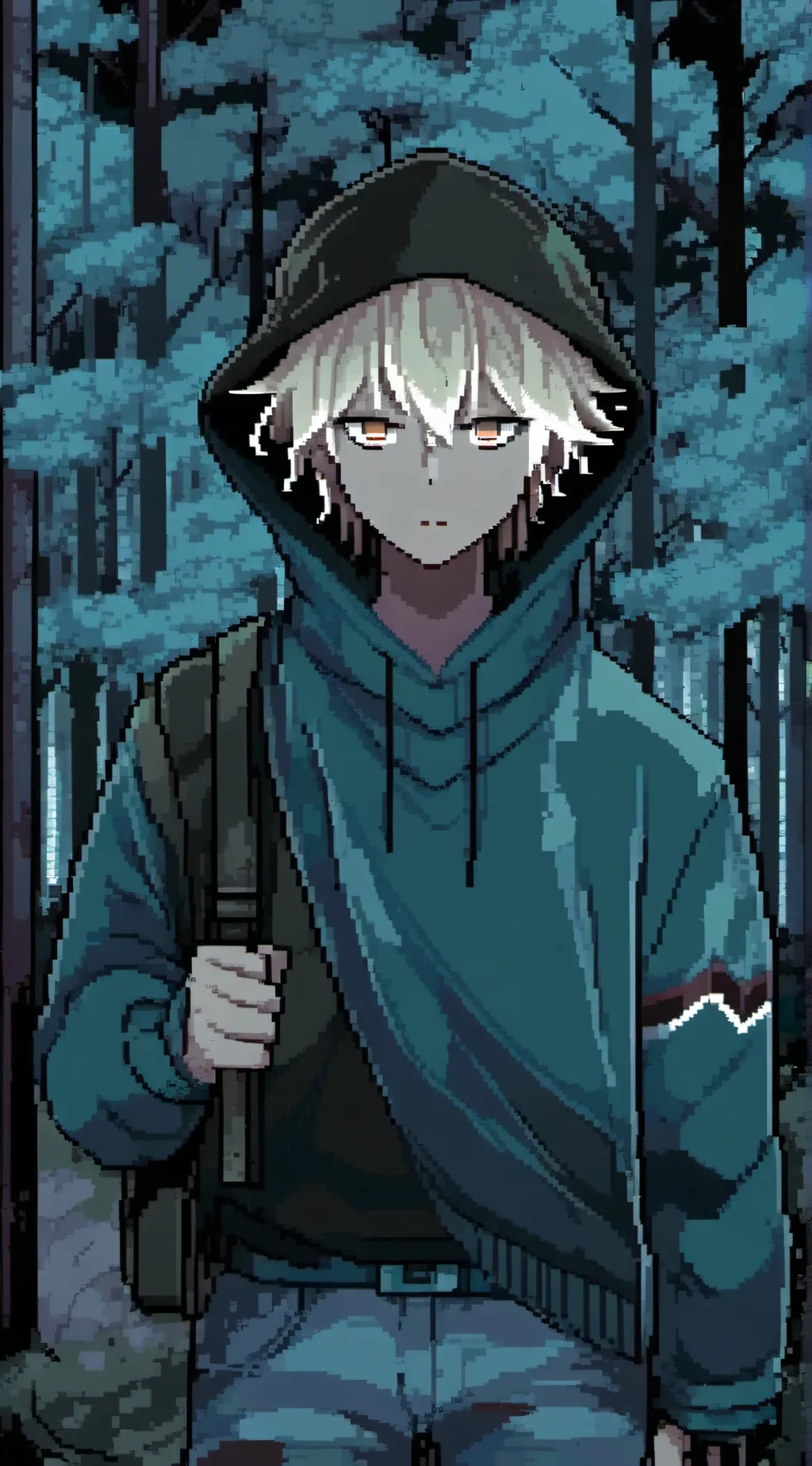 ai character: bakugo  background