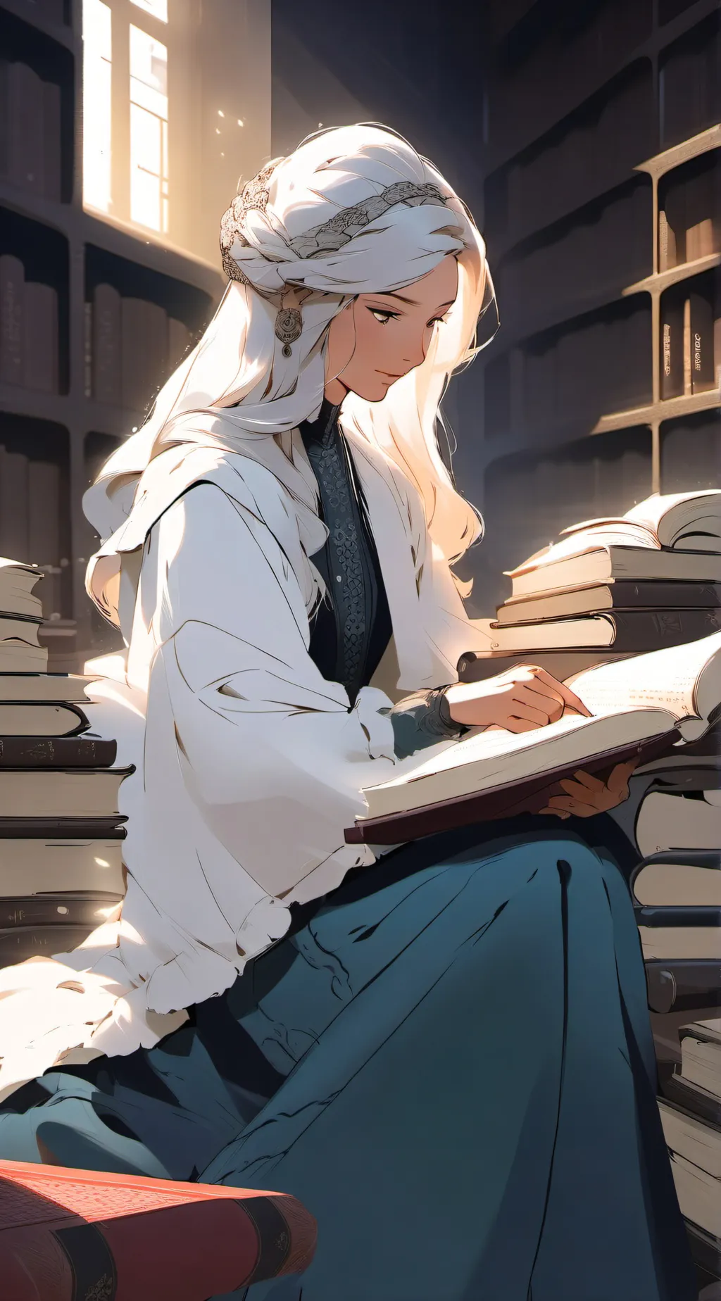 ai character: Eva background