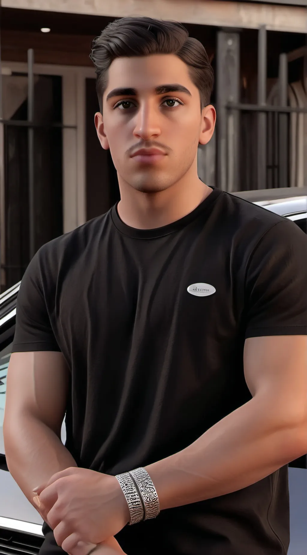 ai character: zane background