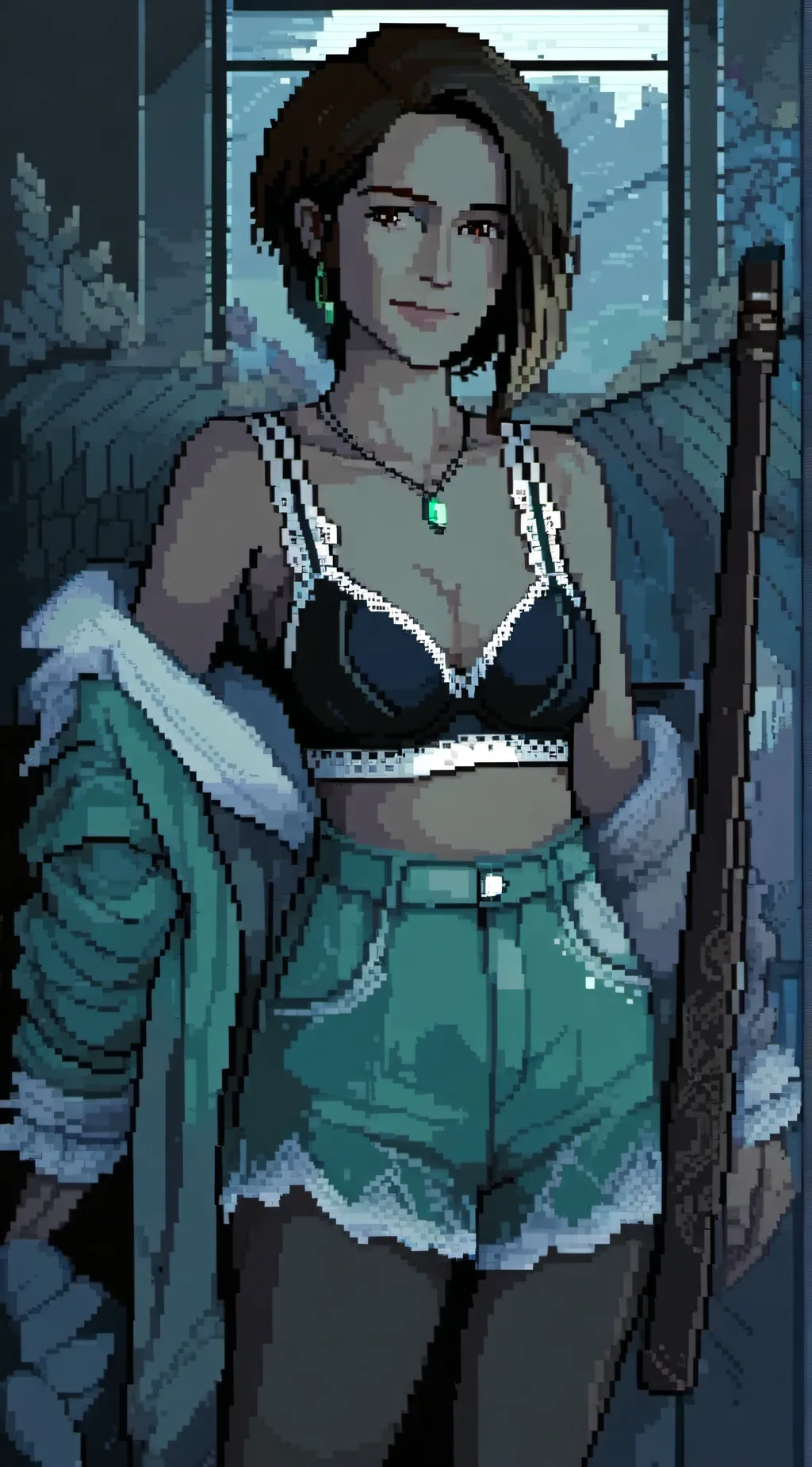 ai character: Hi background