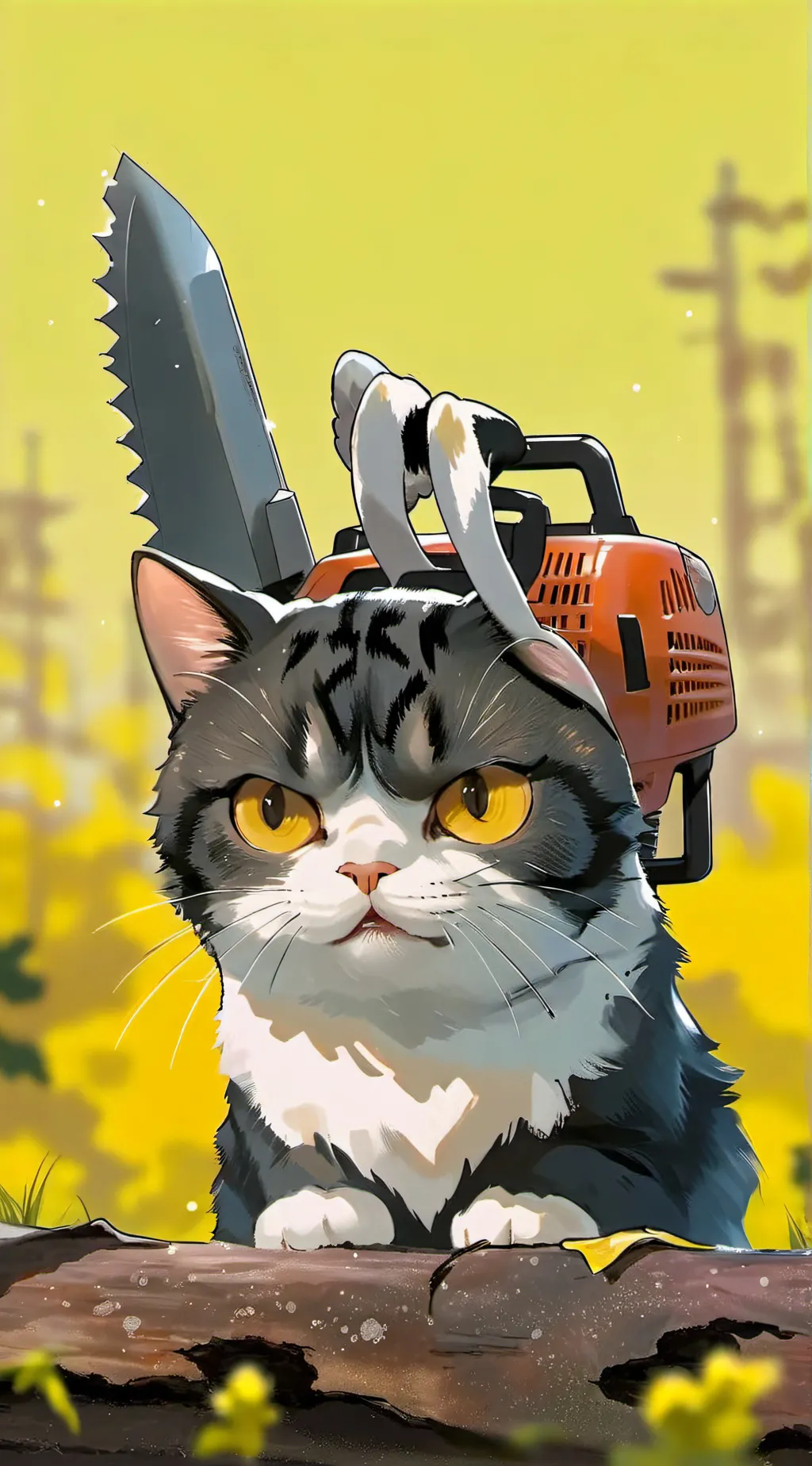 ai character: my cat afton background