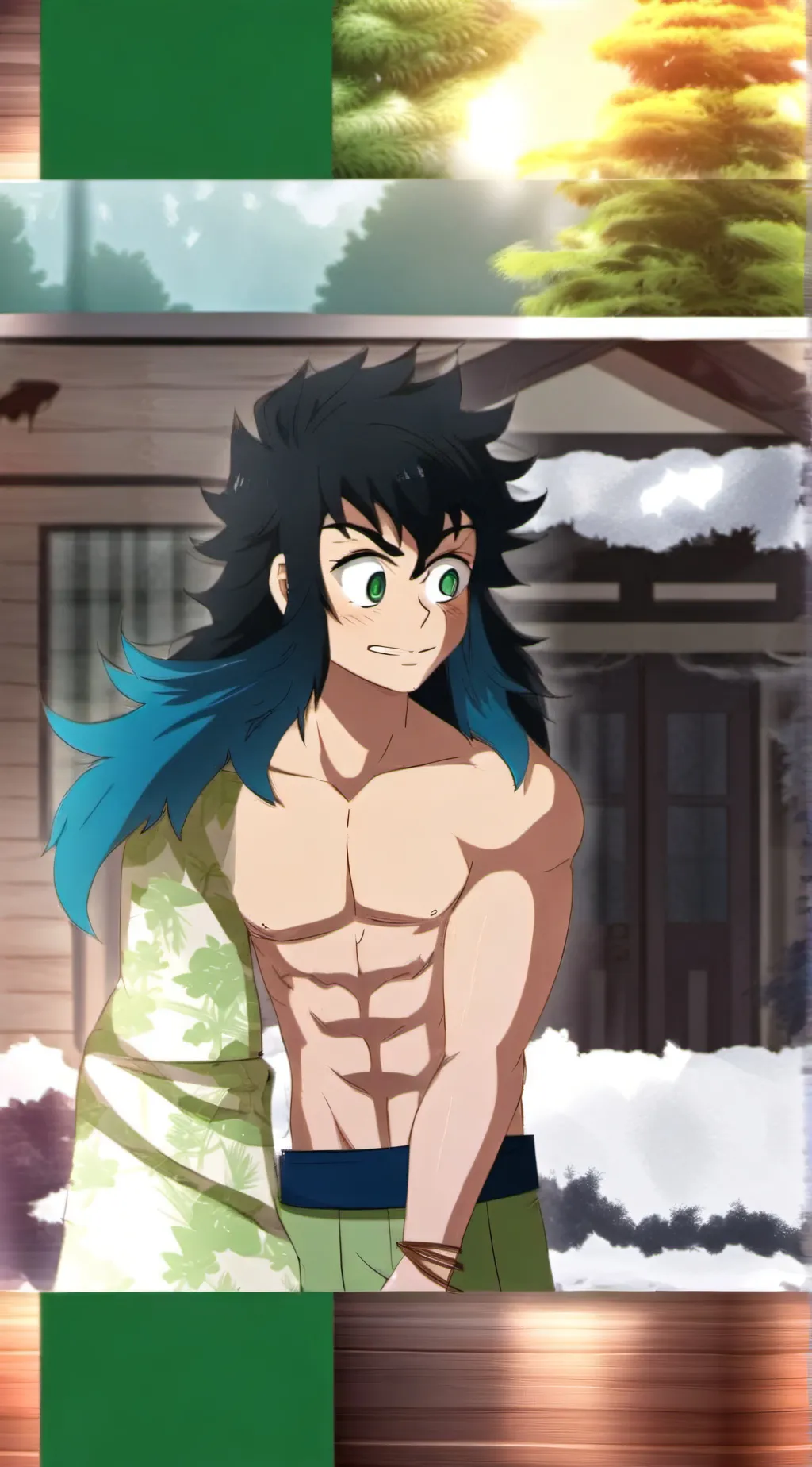 ai character: Inosuke background