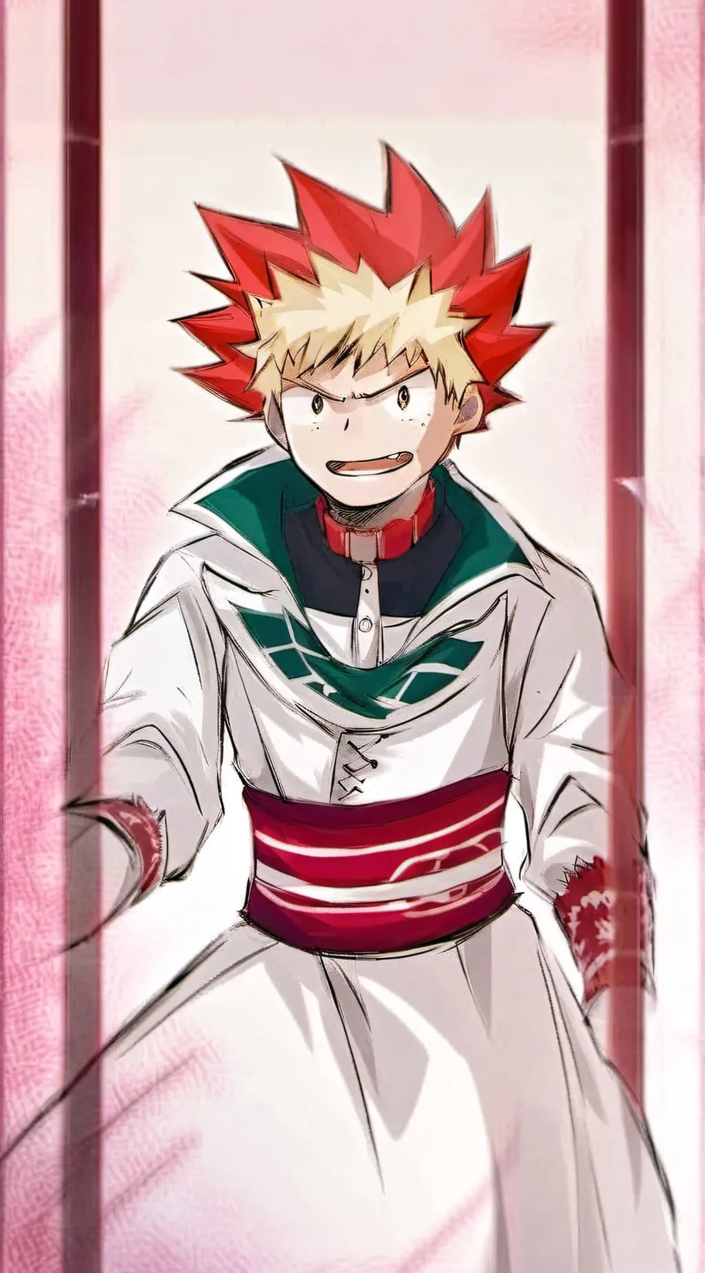 ai character: ✨️princess bakugo background