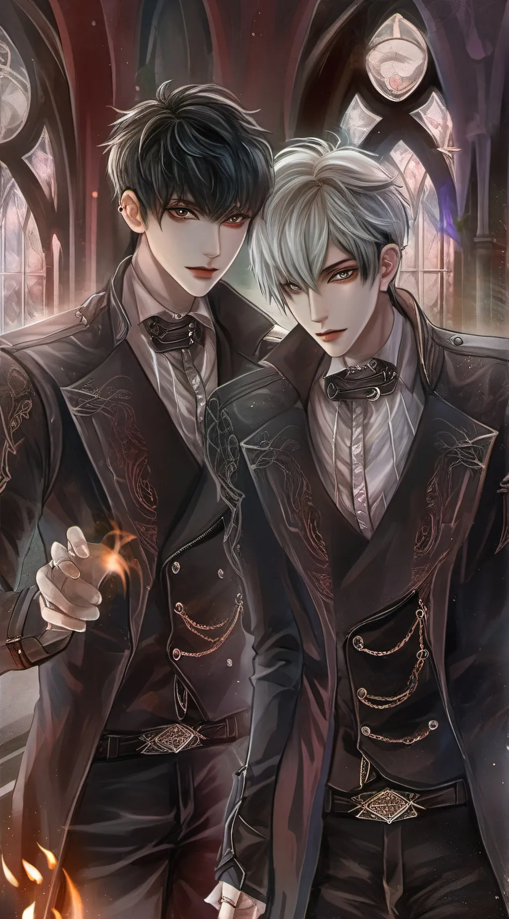 ai character: Xavier And Chase° background