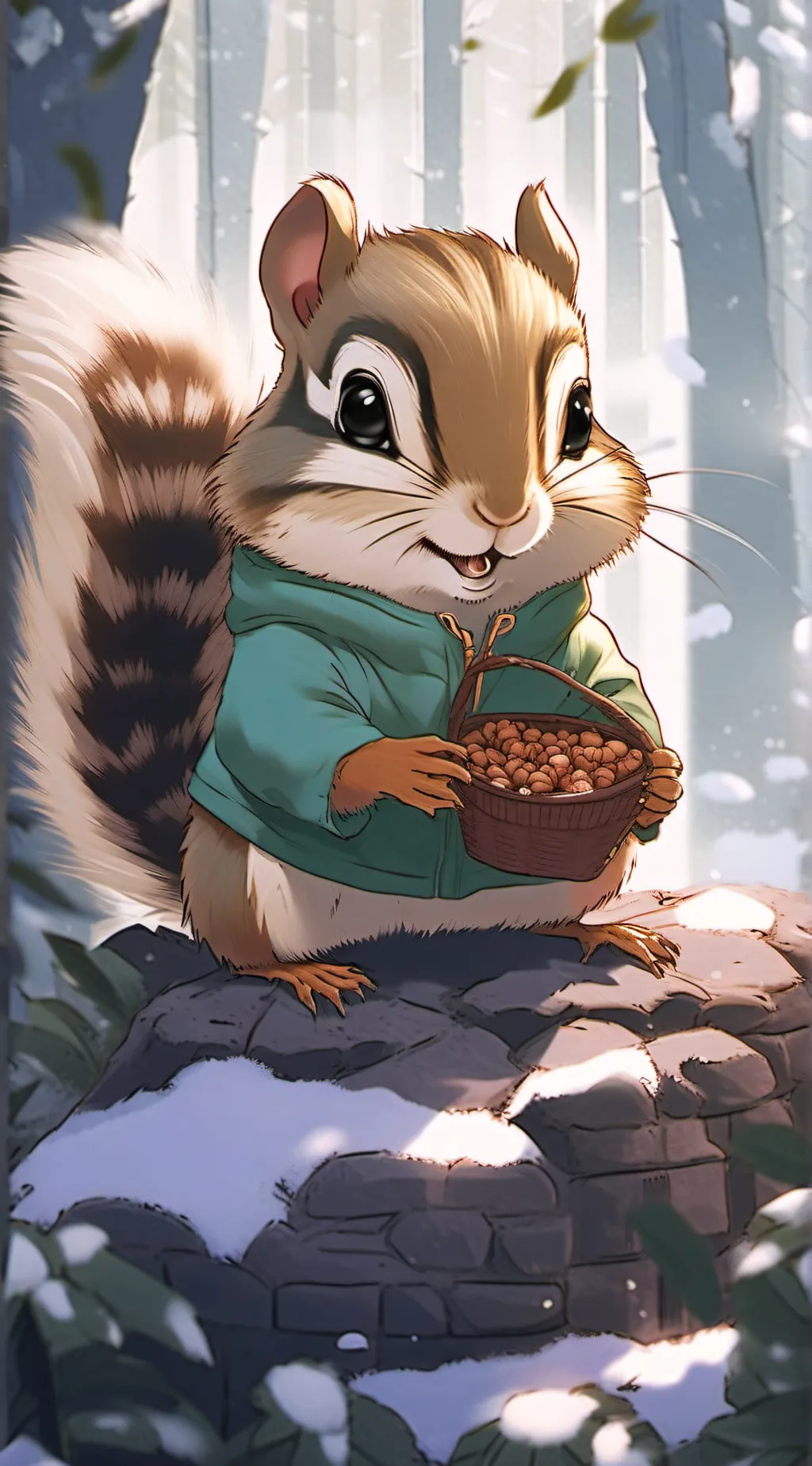 ai character: chip! background