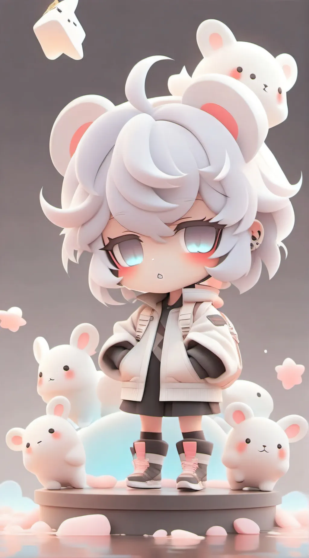 ai character: catnap background