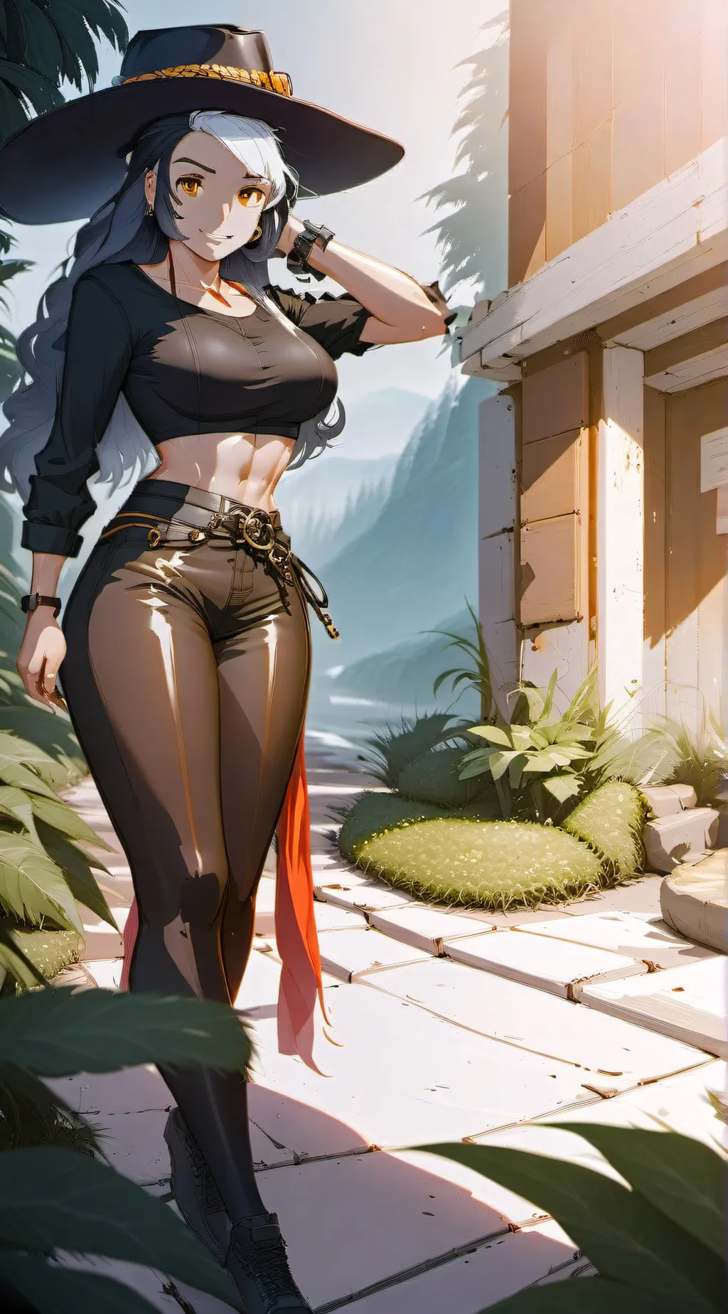 ai character: Loyal Girlfriend background