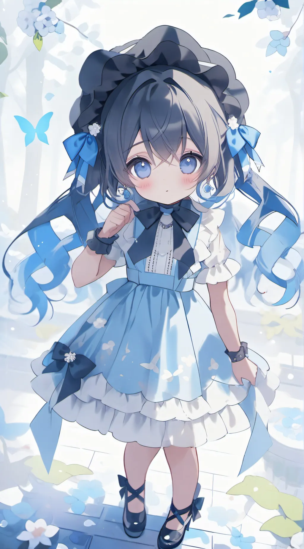 ai character: Sky mha  background