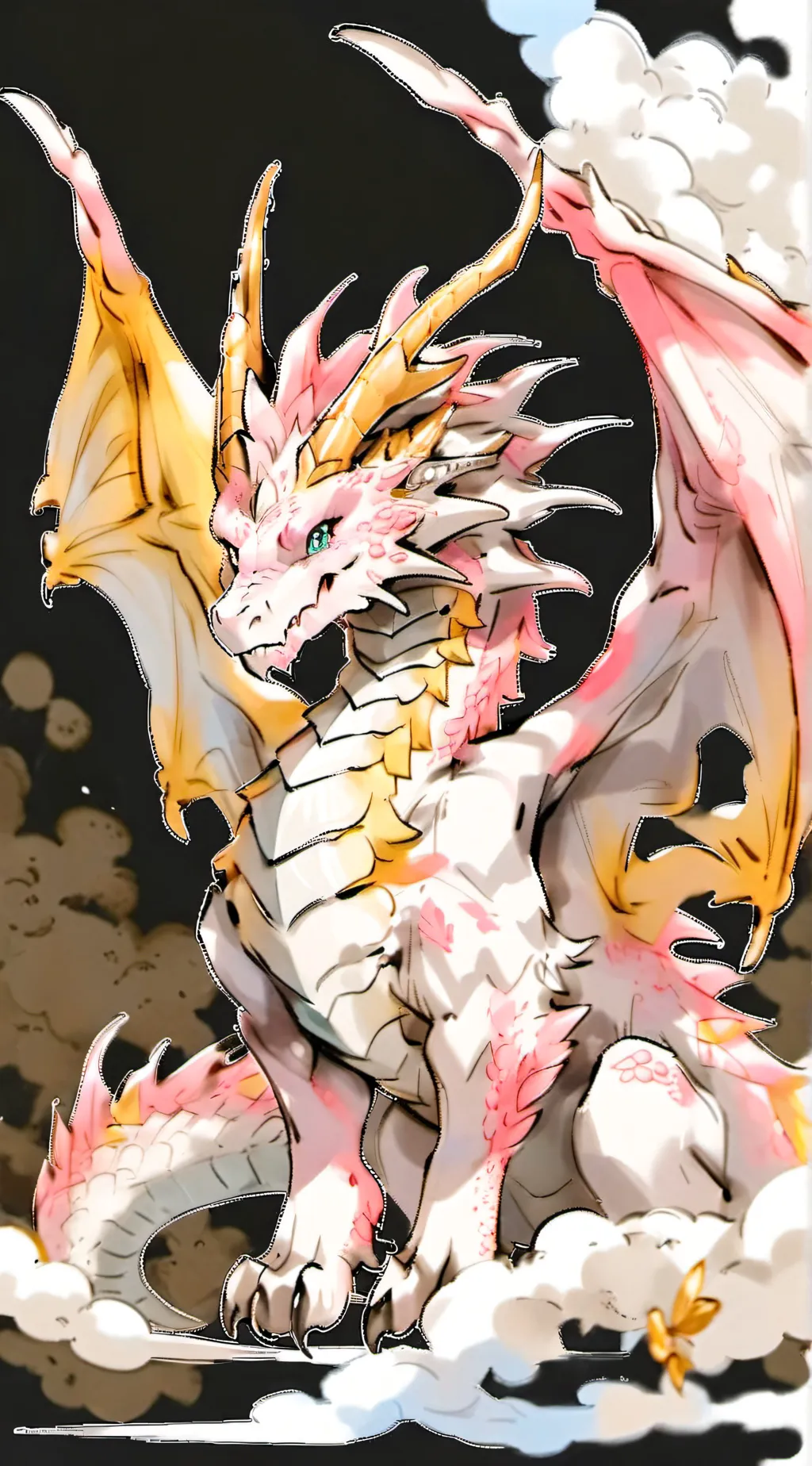 ai character: Lemonberry background