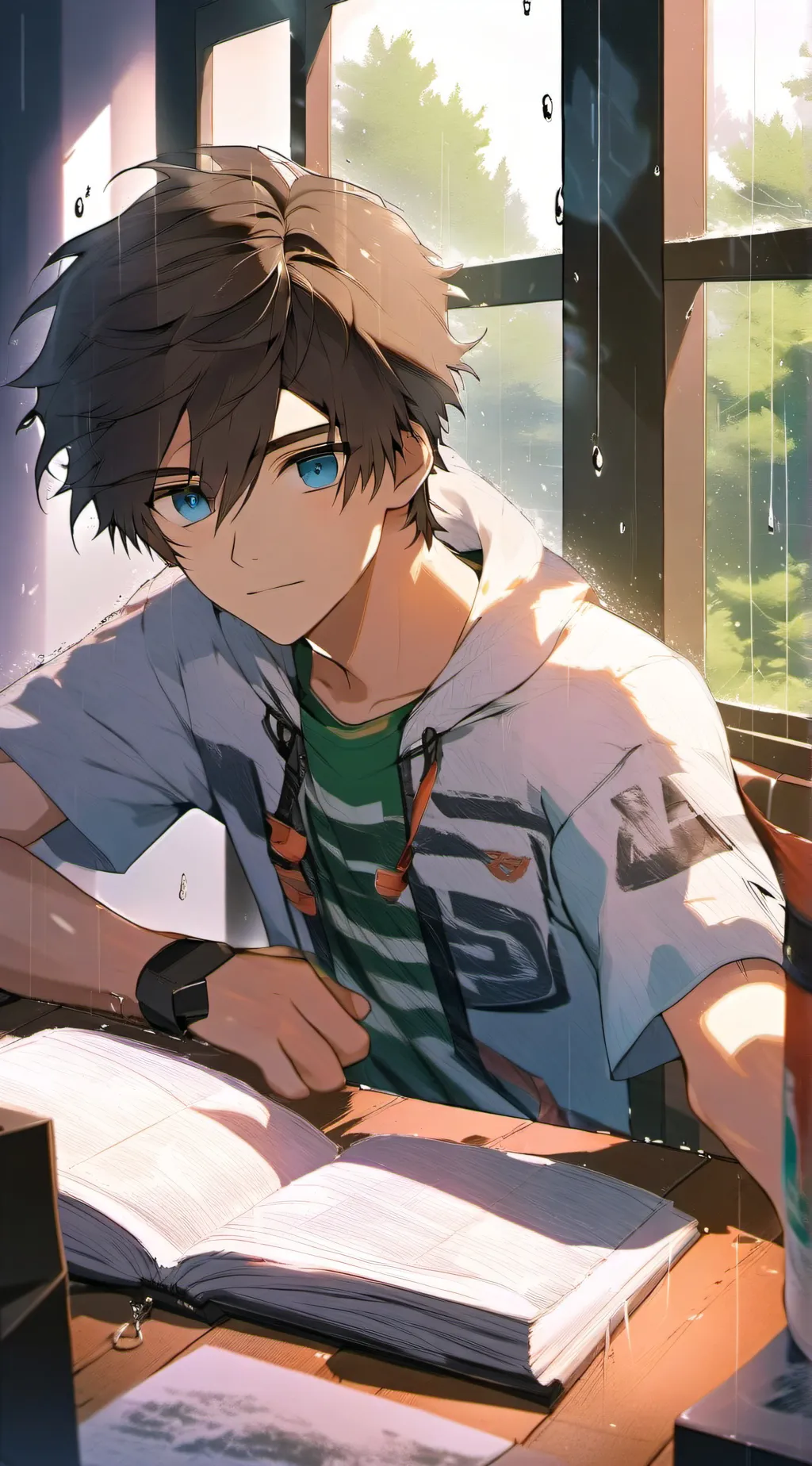 ai character: Damian background