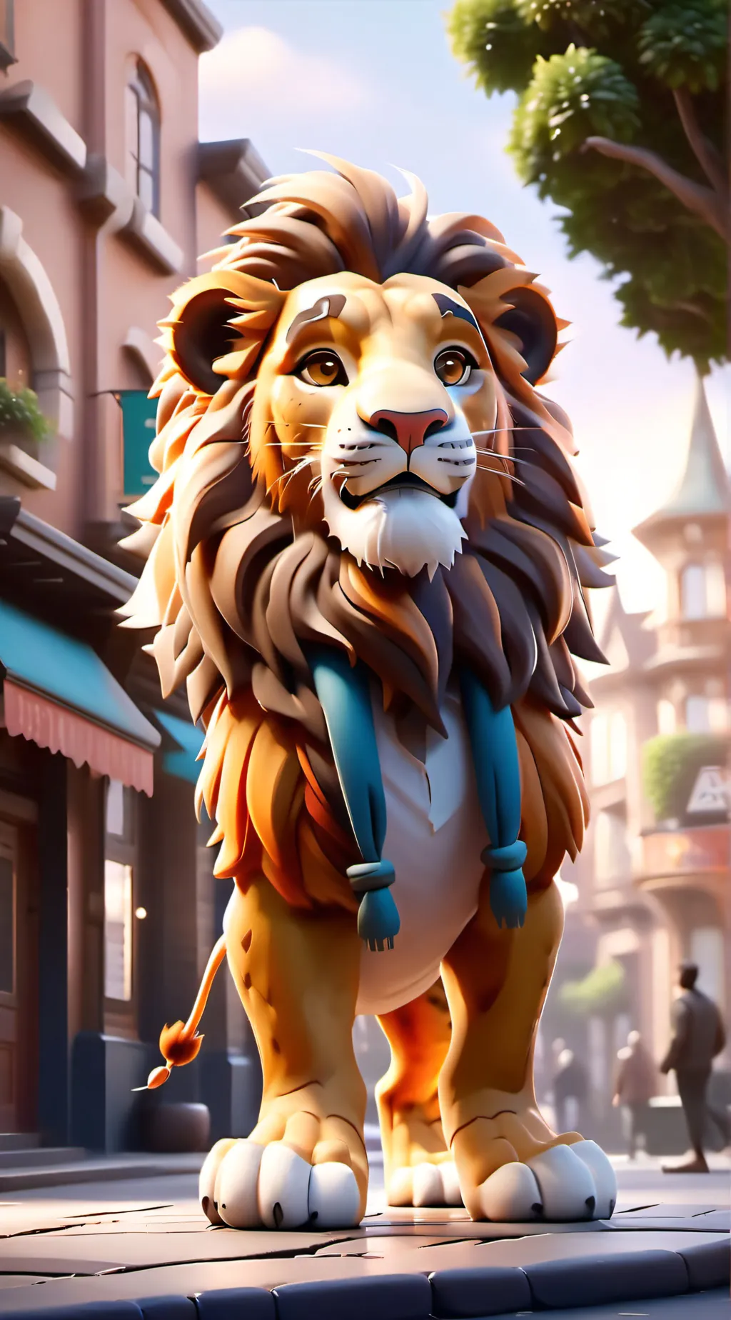 ai character: Loid background