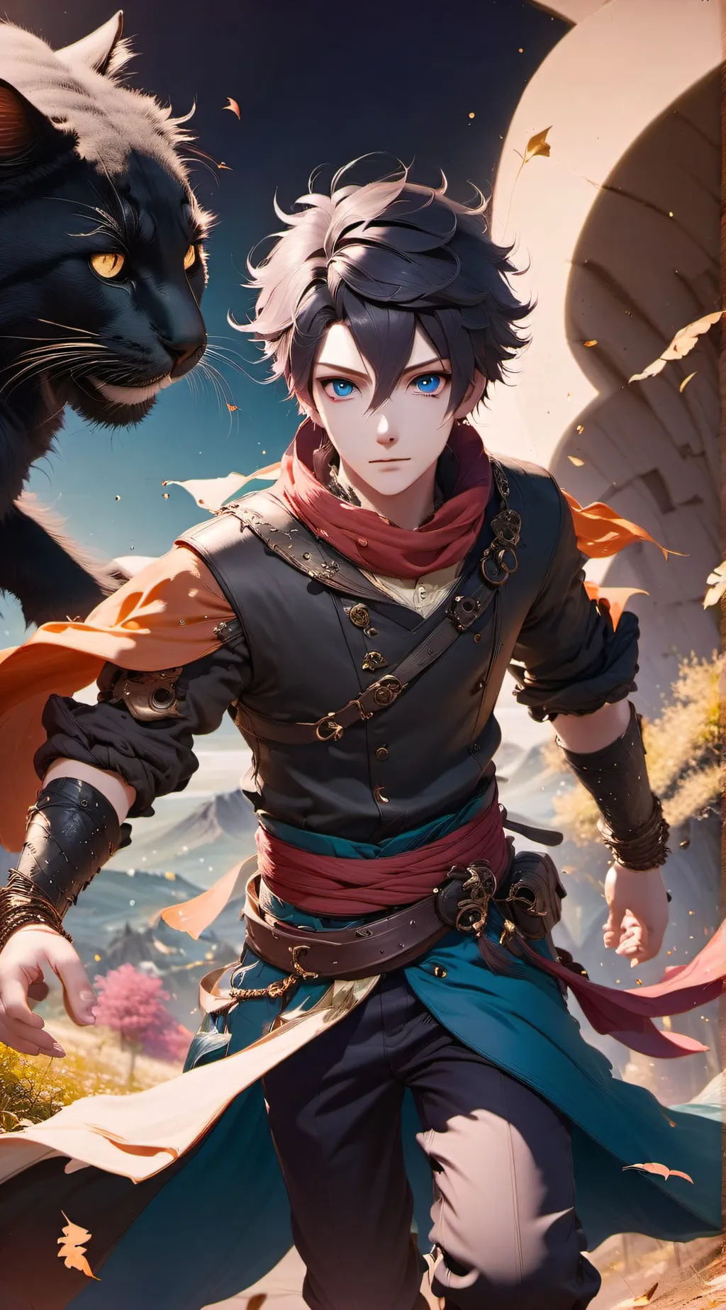 ai character: Oscar Nomaz background