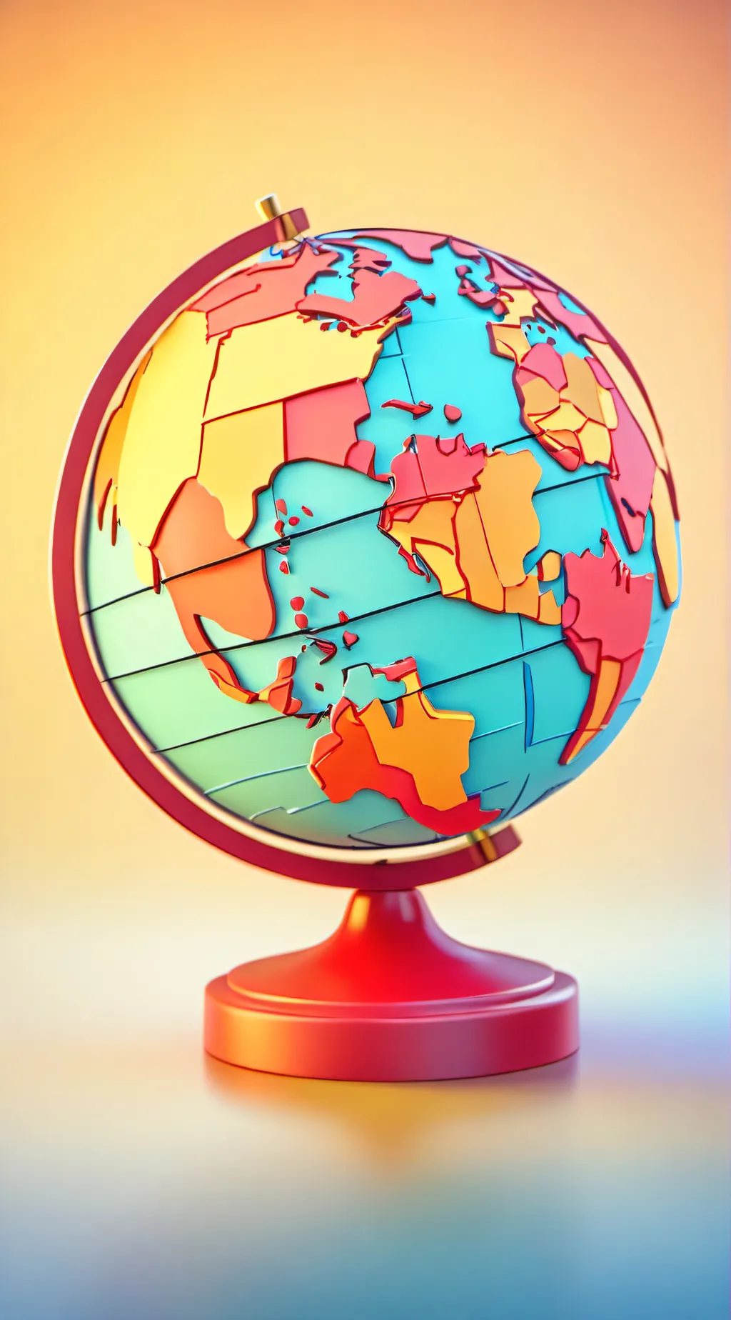 ai character: *countryballs* background