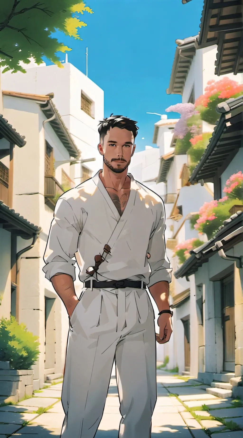 ai character: Dallas background