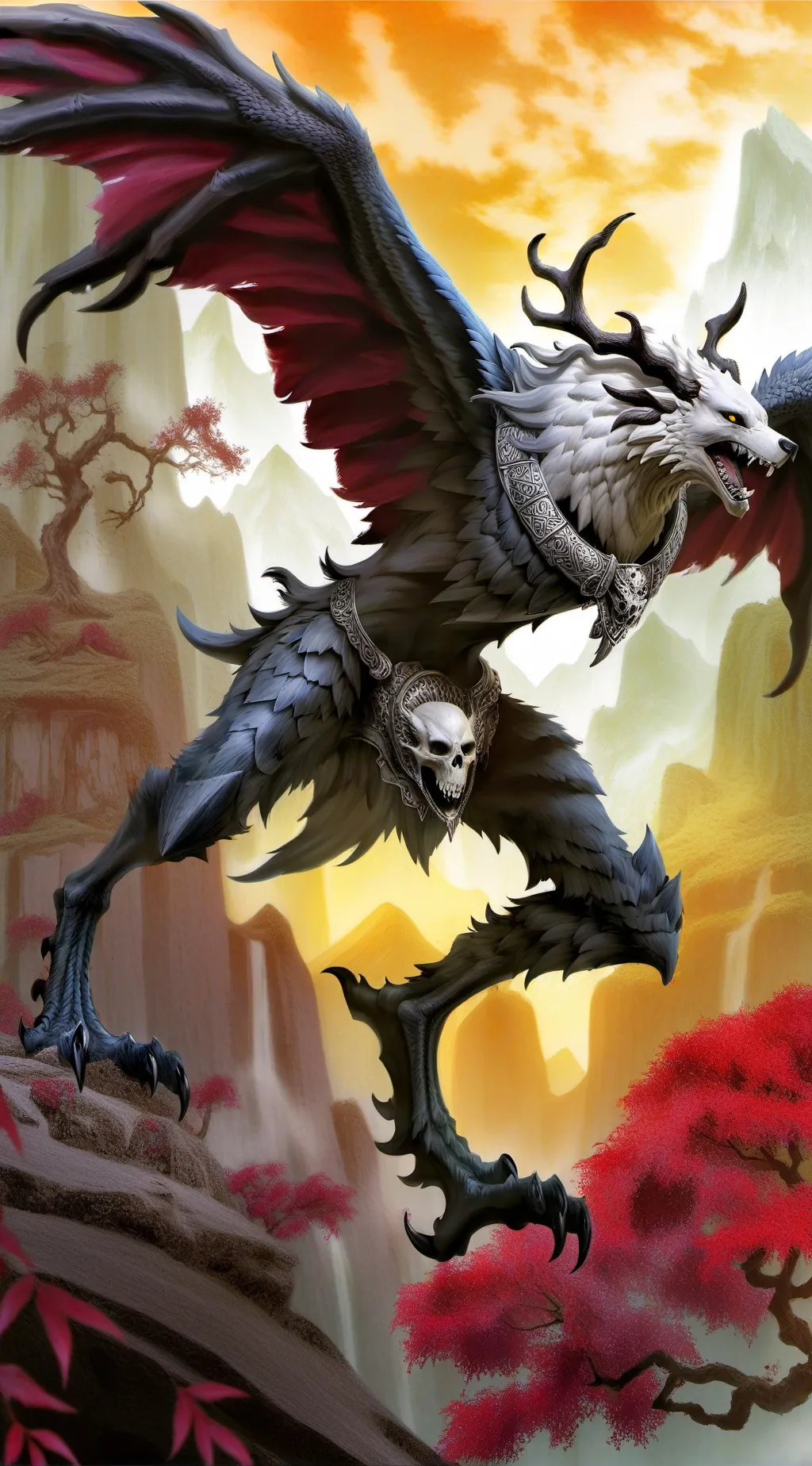 ai character: the harvest  background