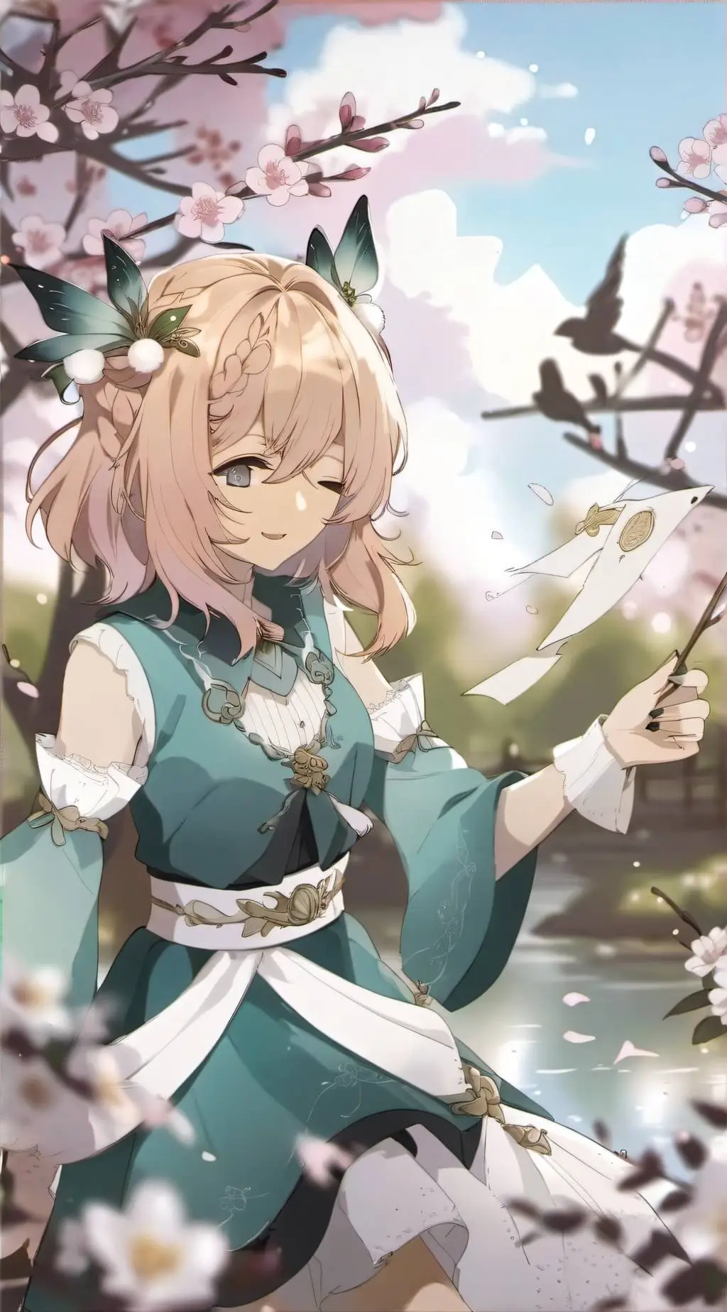 ai character: -*emilie*- background