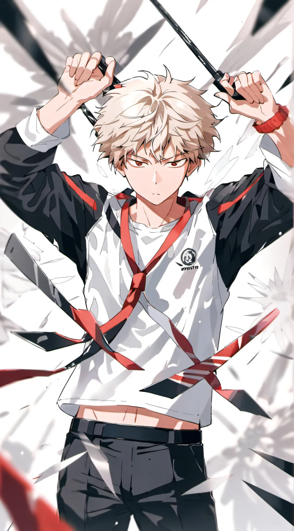 ai character: katsuki background