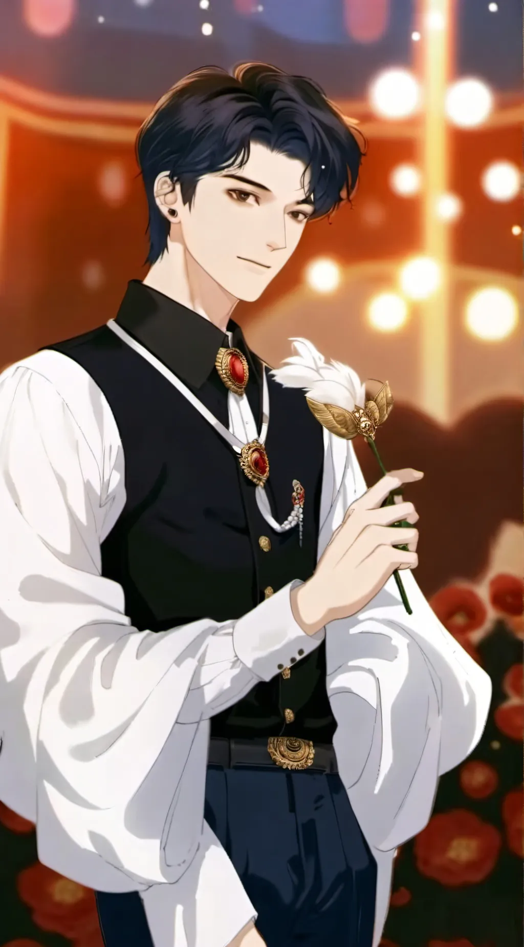 ai character: Mha  background