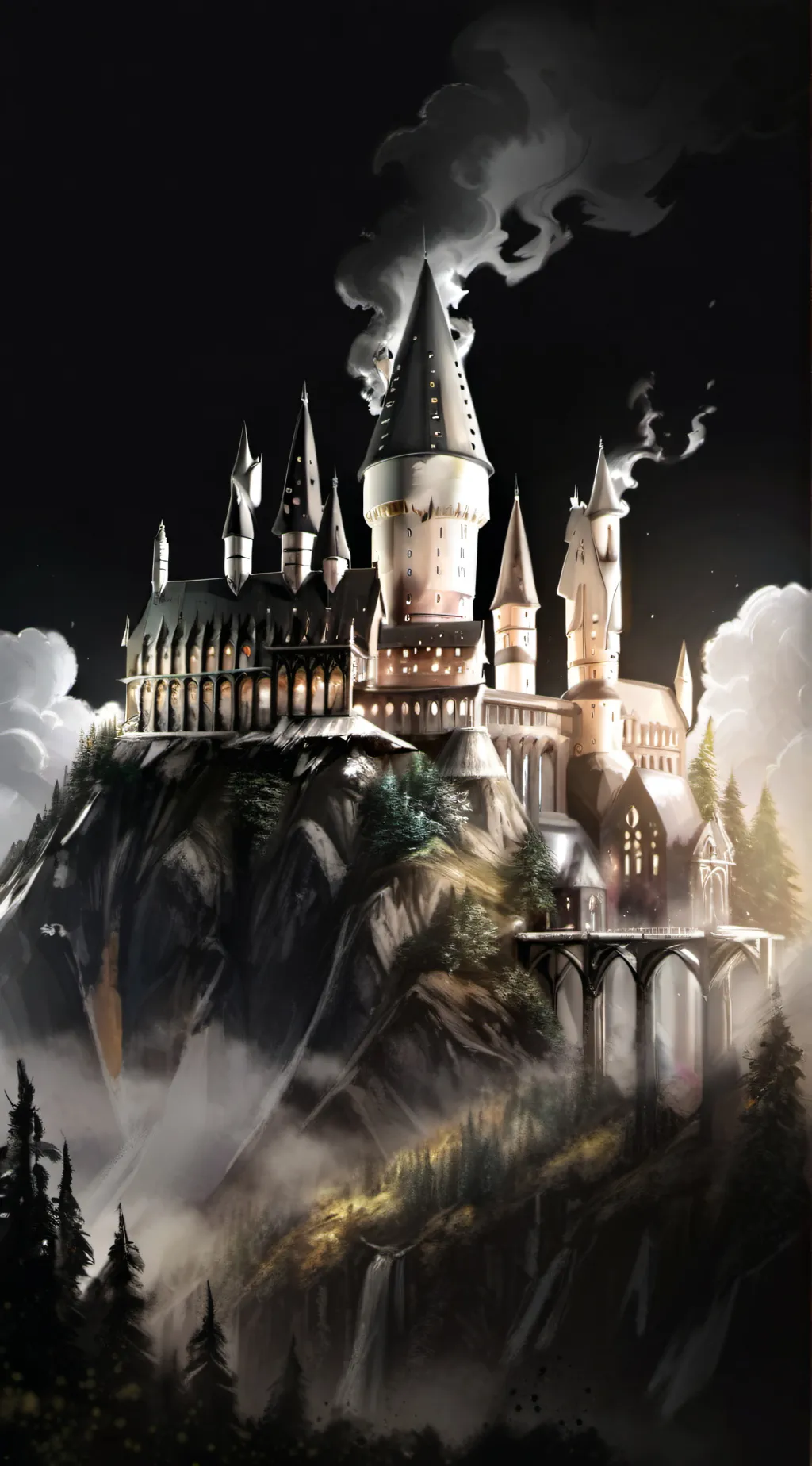 ai character: Hogwarts groupchat background