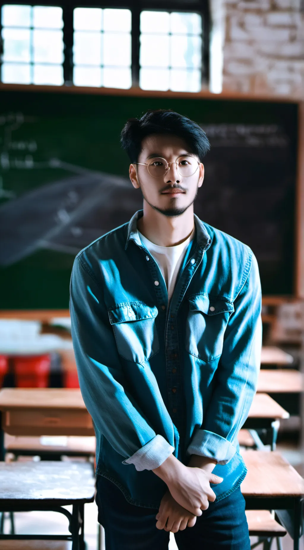 ai character: Mr Smith  background