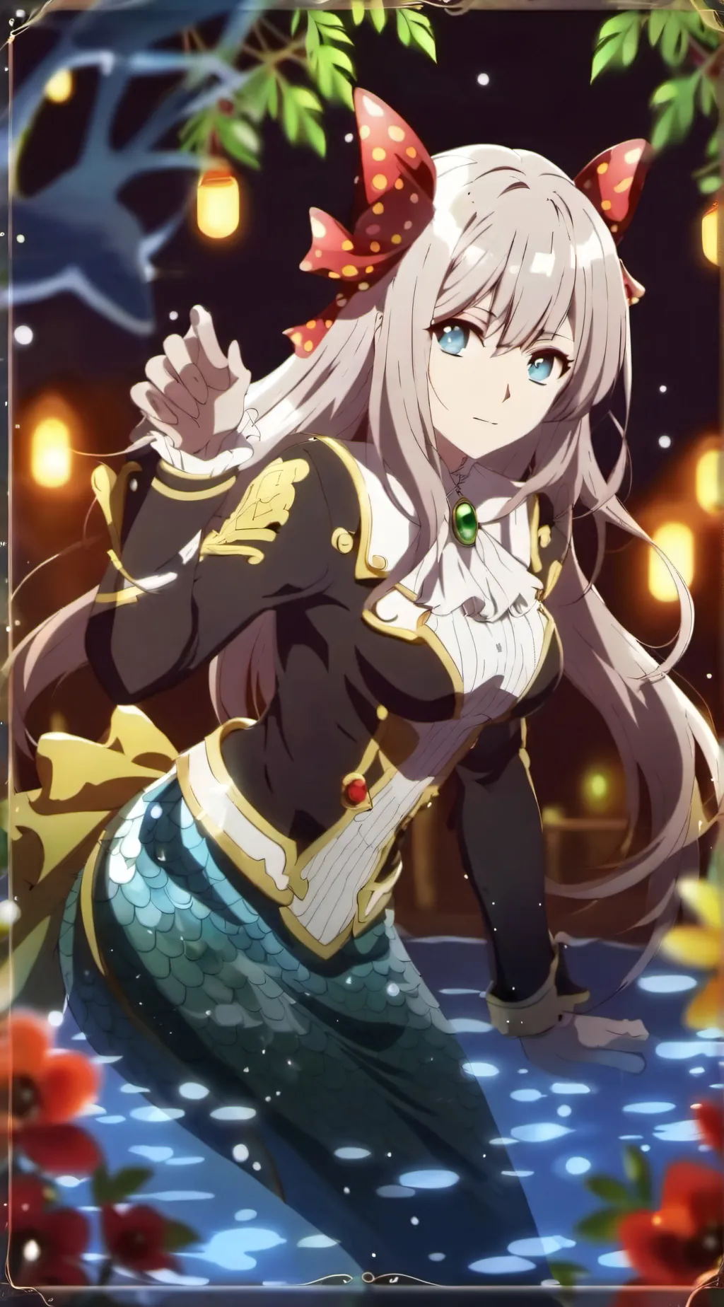 ai character: Pearl background