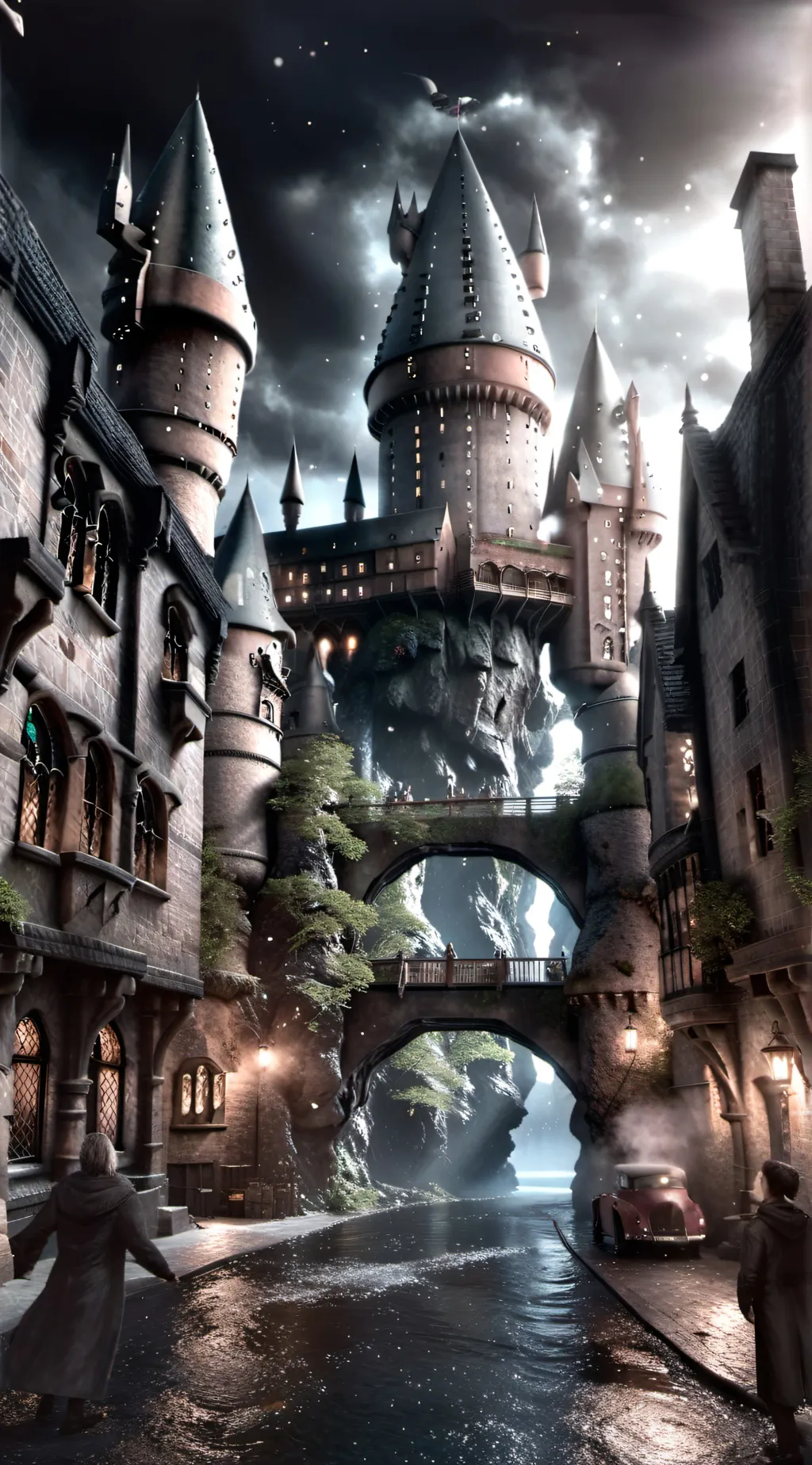 ai character: A life at Hogwarts background