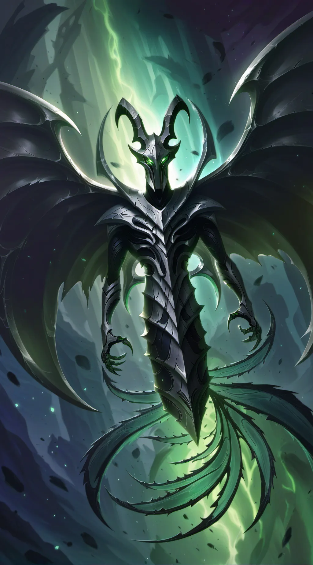 ai character: dark vs light(ele) background