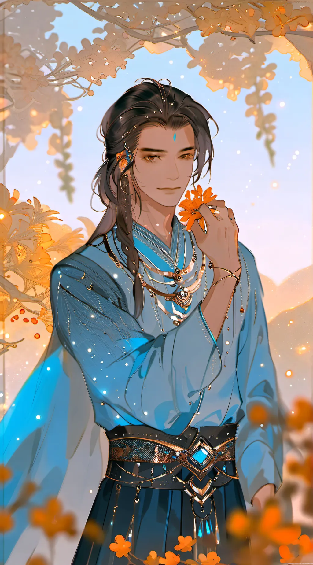 ai character: David background