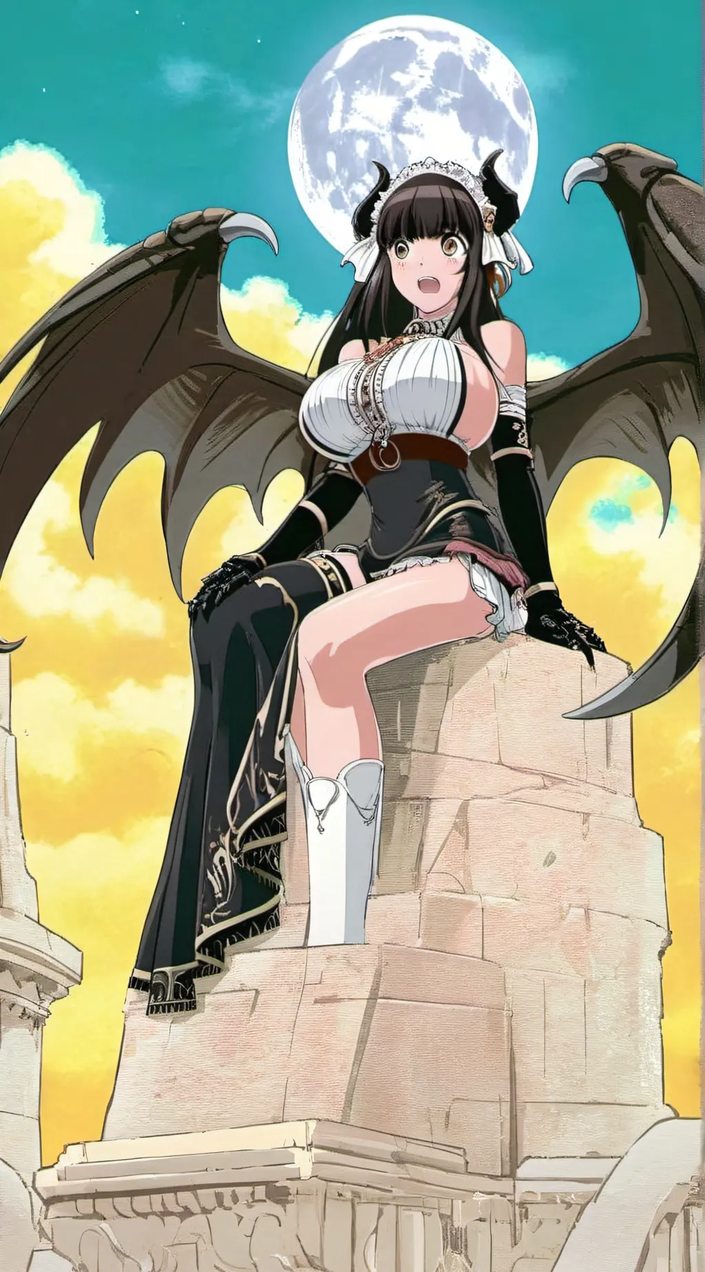 ai character: Gertrude  background