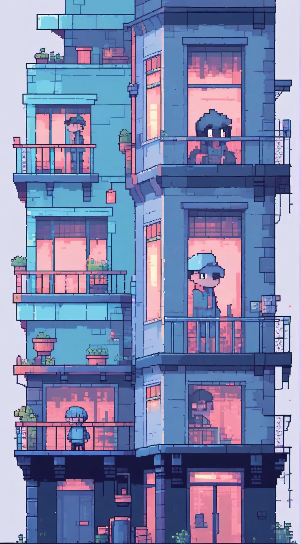 ai character: Smiling Friends background