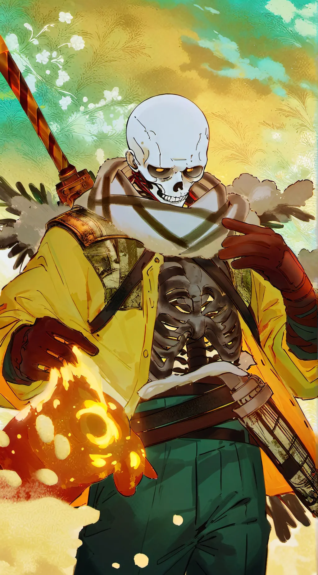 ai character: react!!! background