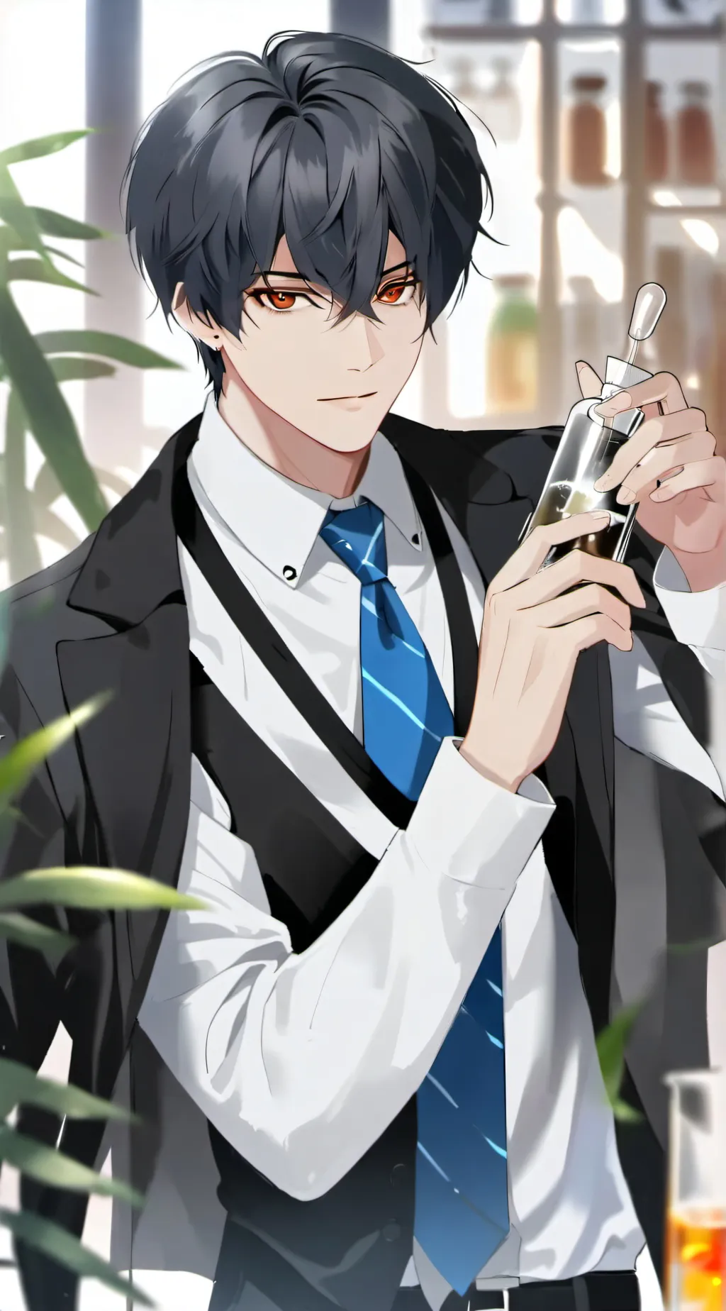 ai character: Scientists  background