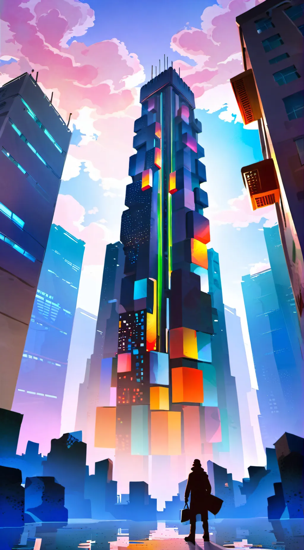 ai character: brownies background