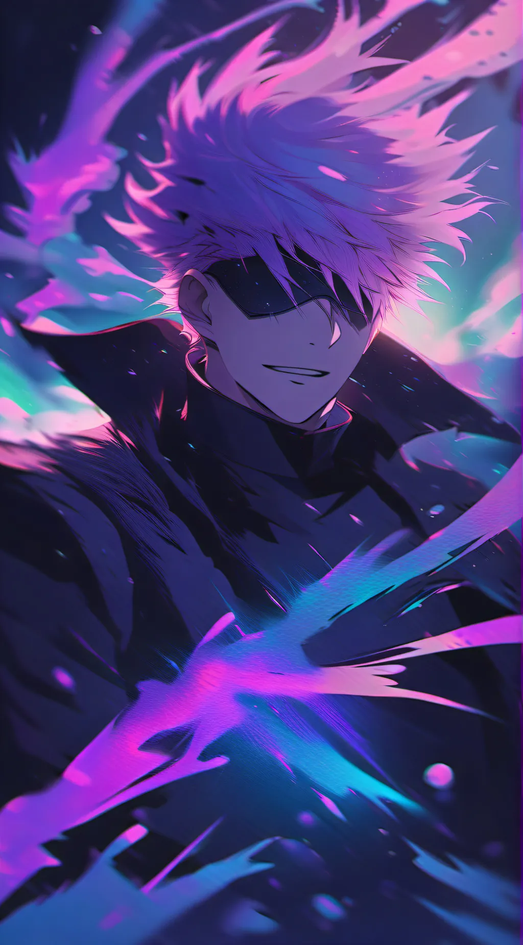 ai character: Gojo Satoru background