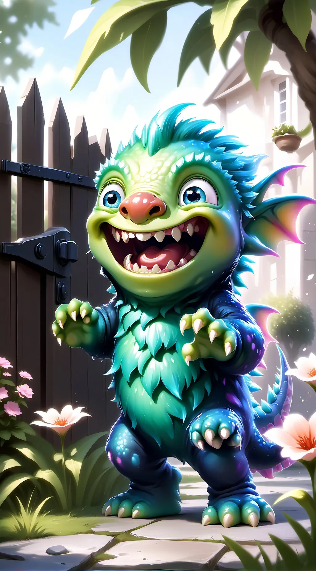 ai character: My singing monster background