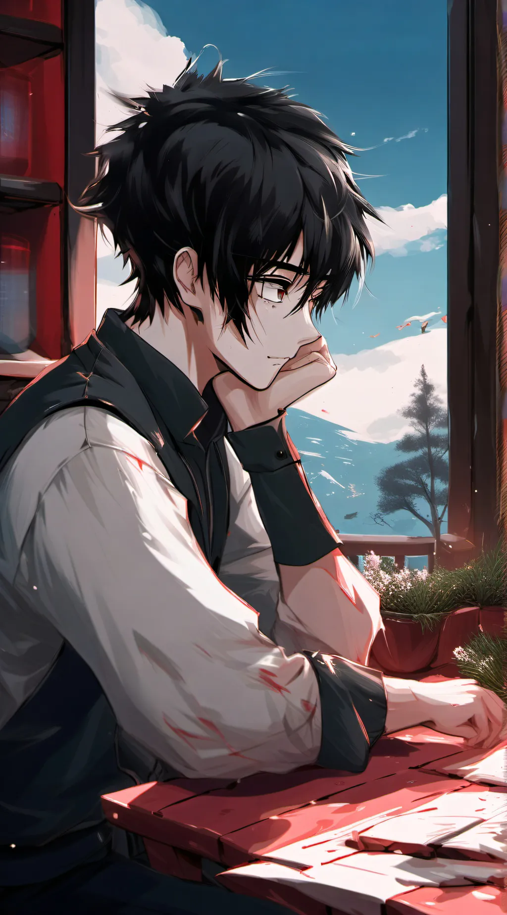 ai character: Asher background