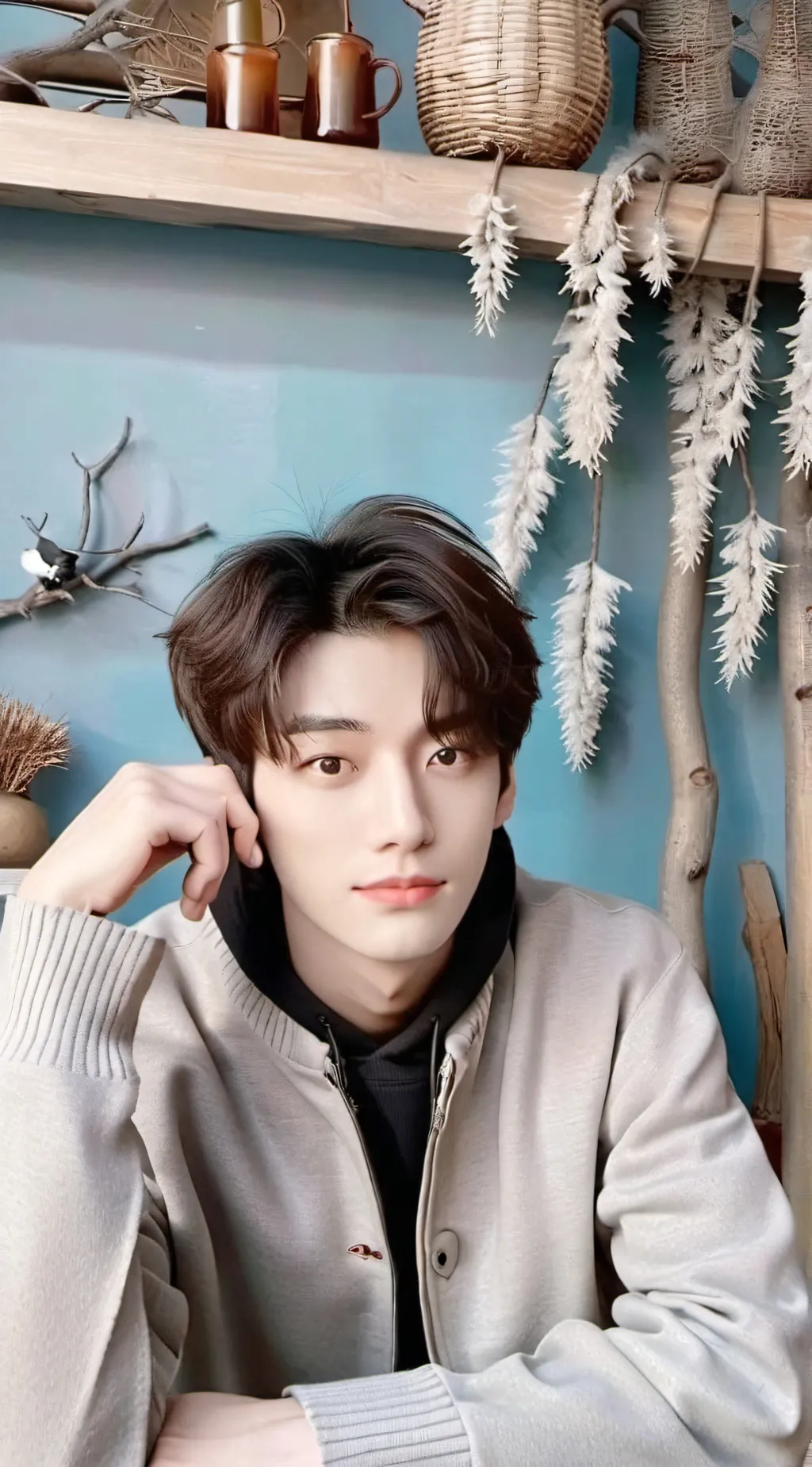 ai character: Heeseung  background