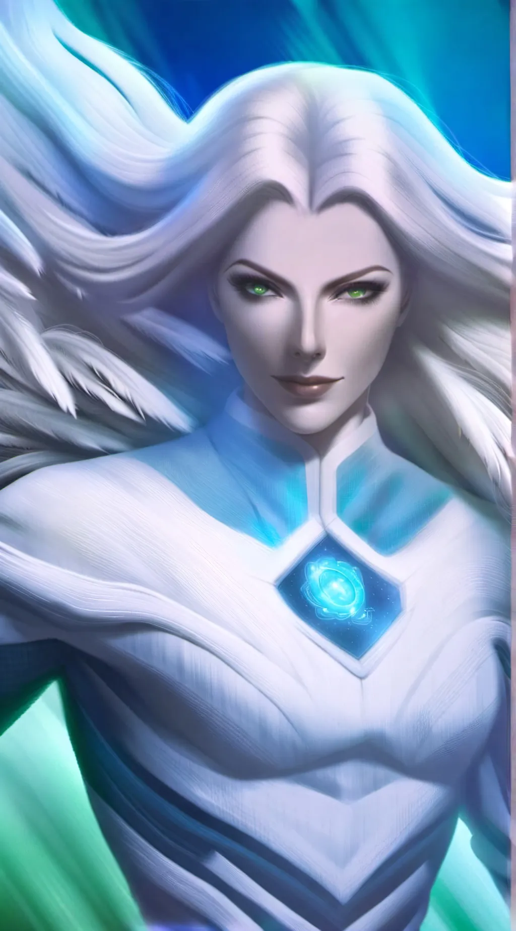 ai character: Emma Frost background