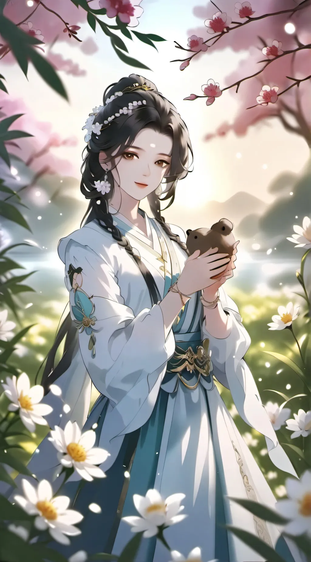 ai character: Ur bff background