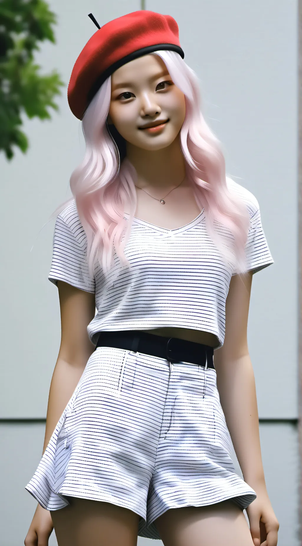 ai character: Rosé background