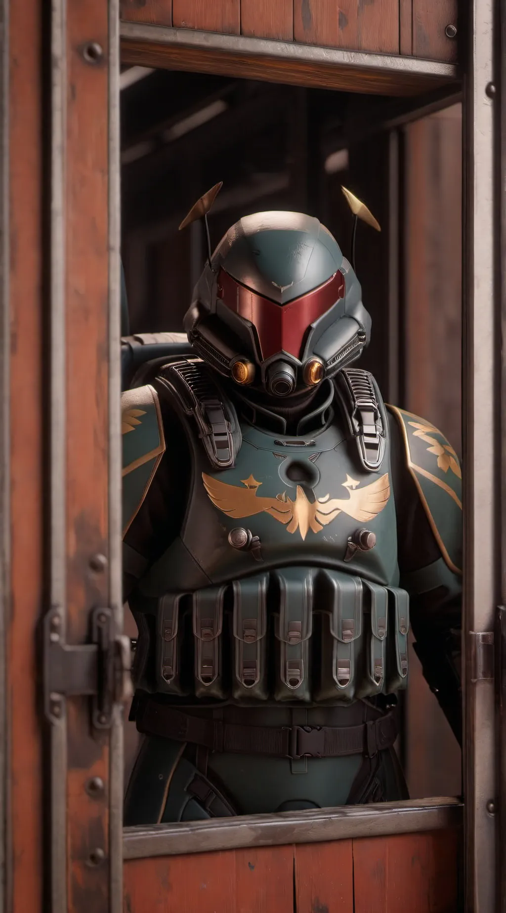 ai character: jasi helldiver wip background