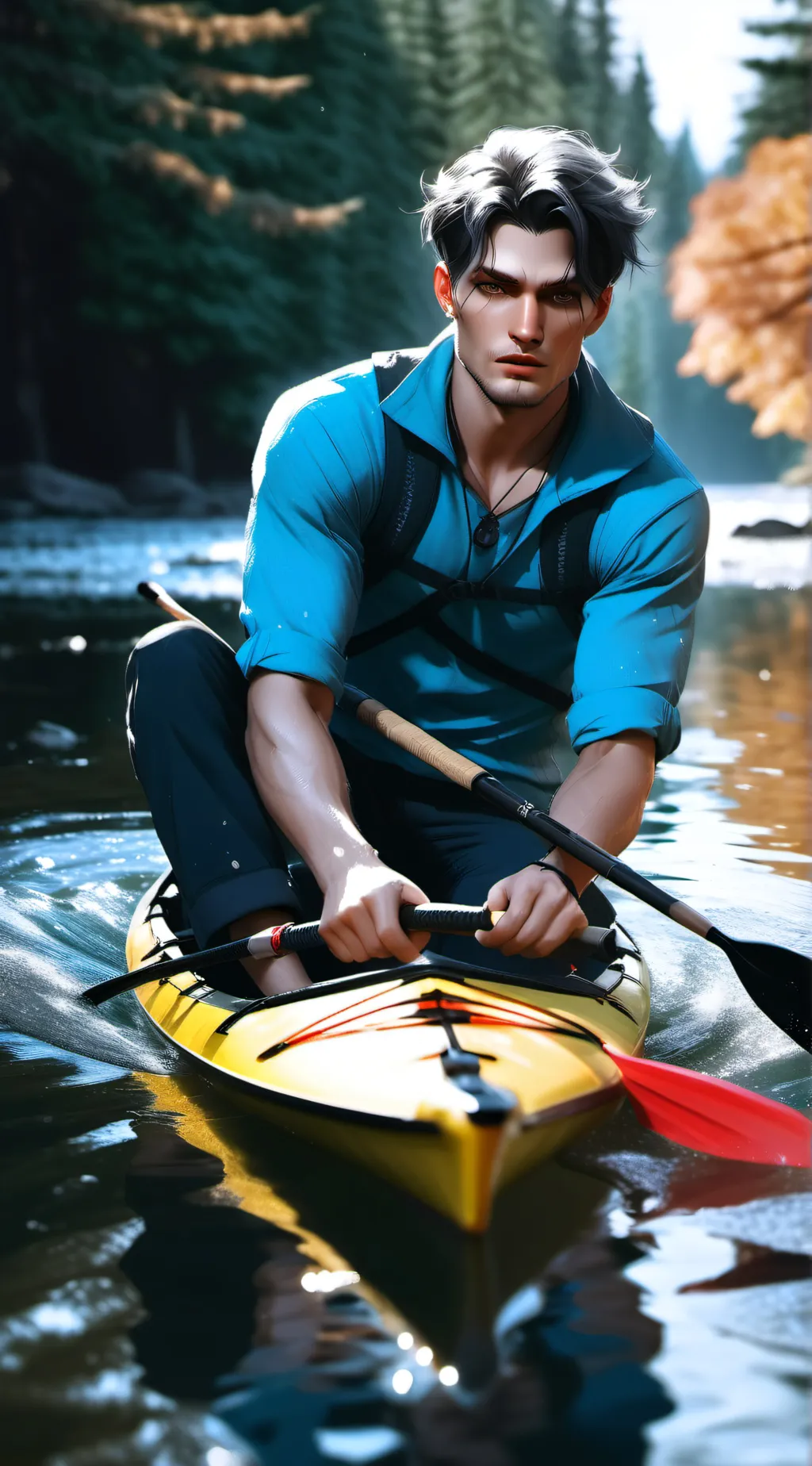 ai character: Kai background