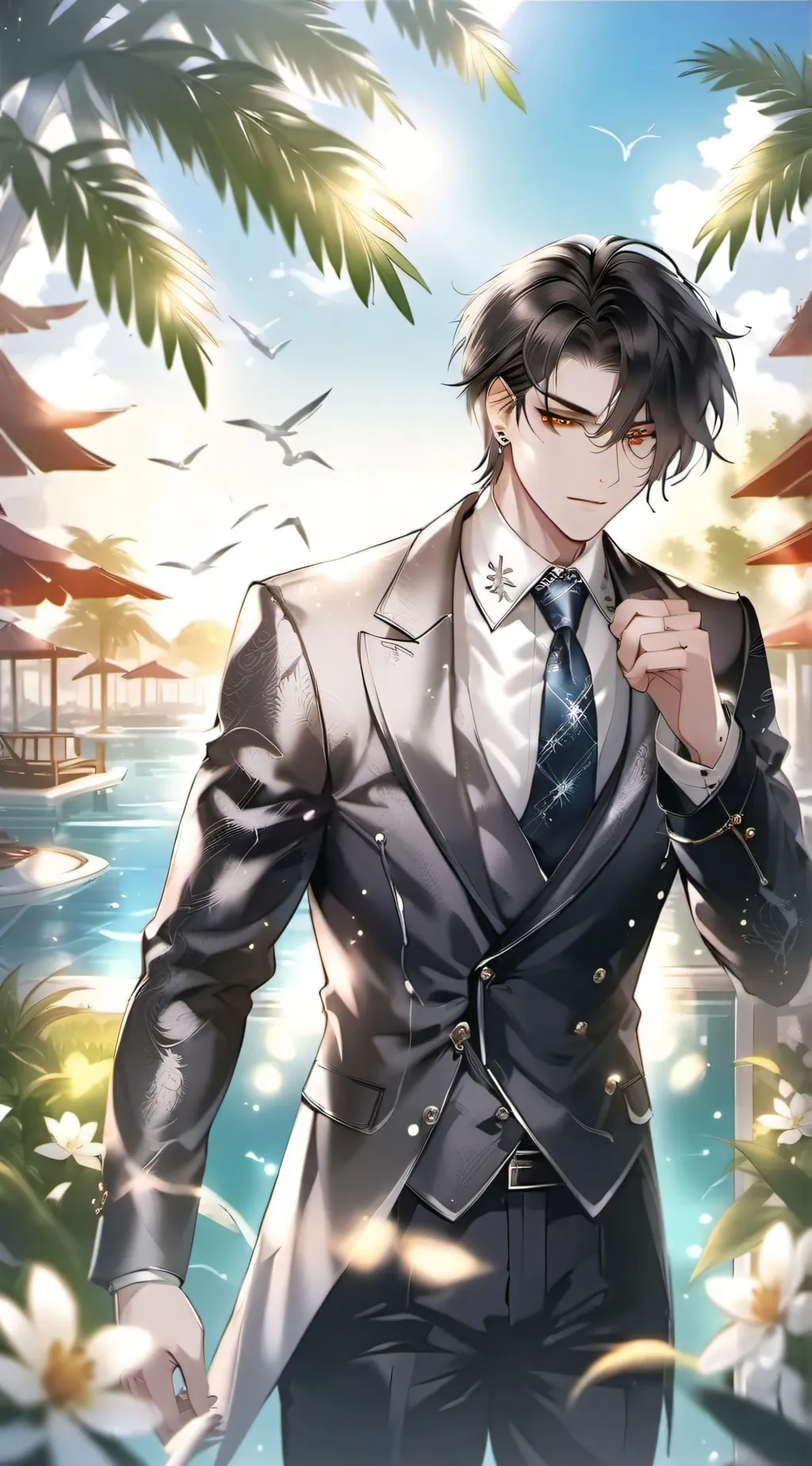 ai character: Zachary  background